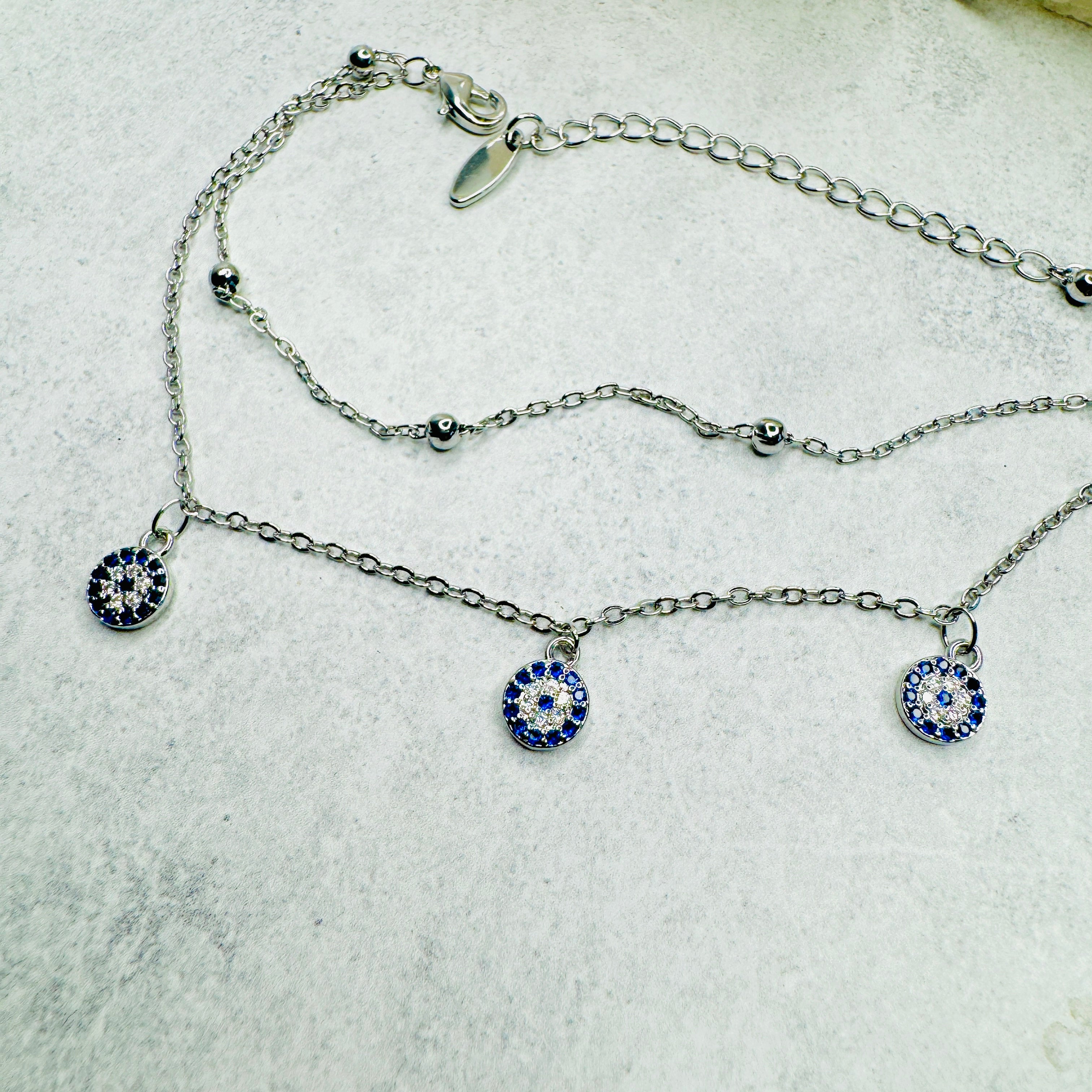 Eternal Eye Double Chain Bracelet