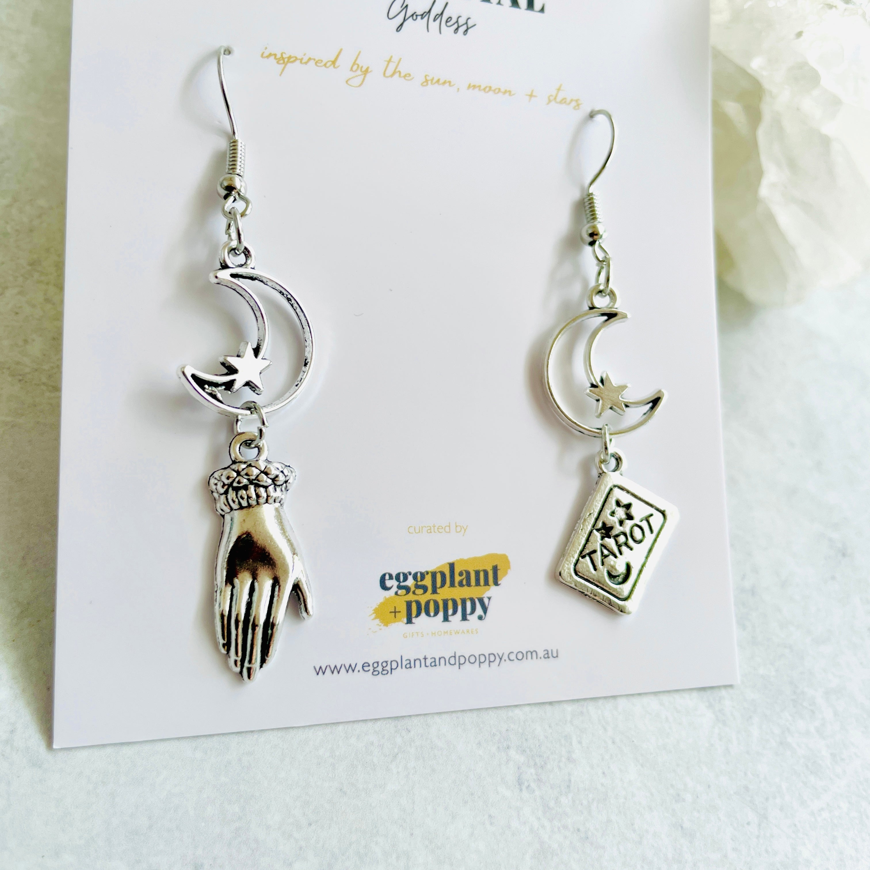 Hands Of The Tarot Earrings