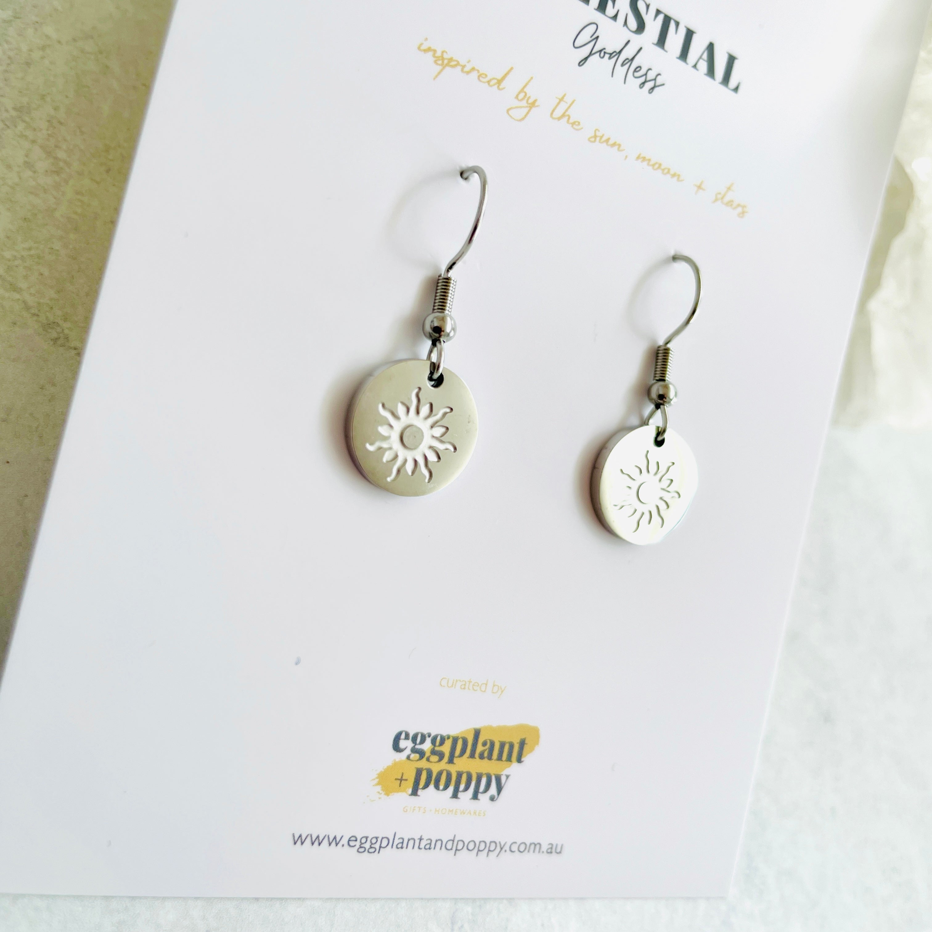 Mini Sun Earrings