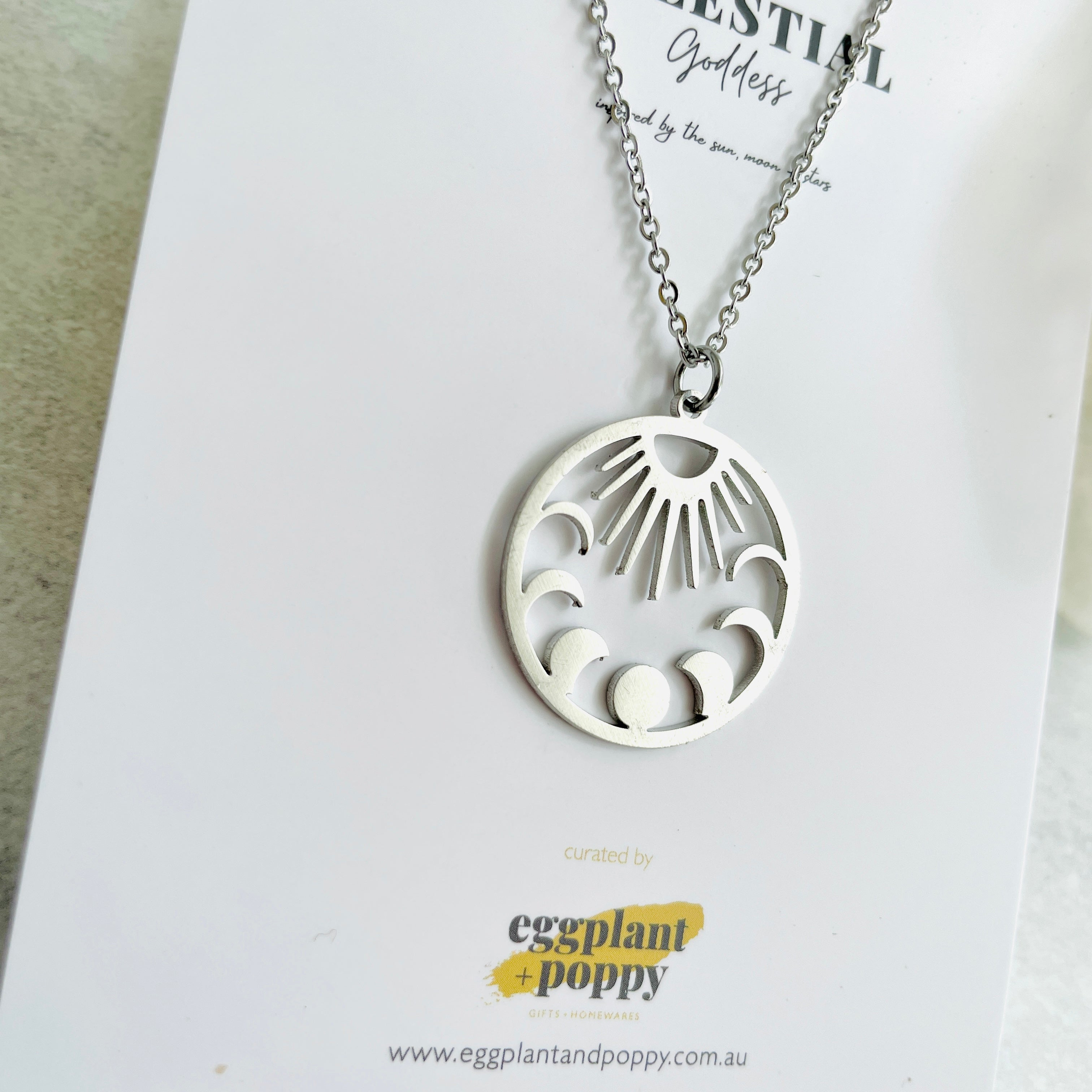 Necklace - Sun & Moon Phase
