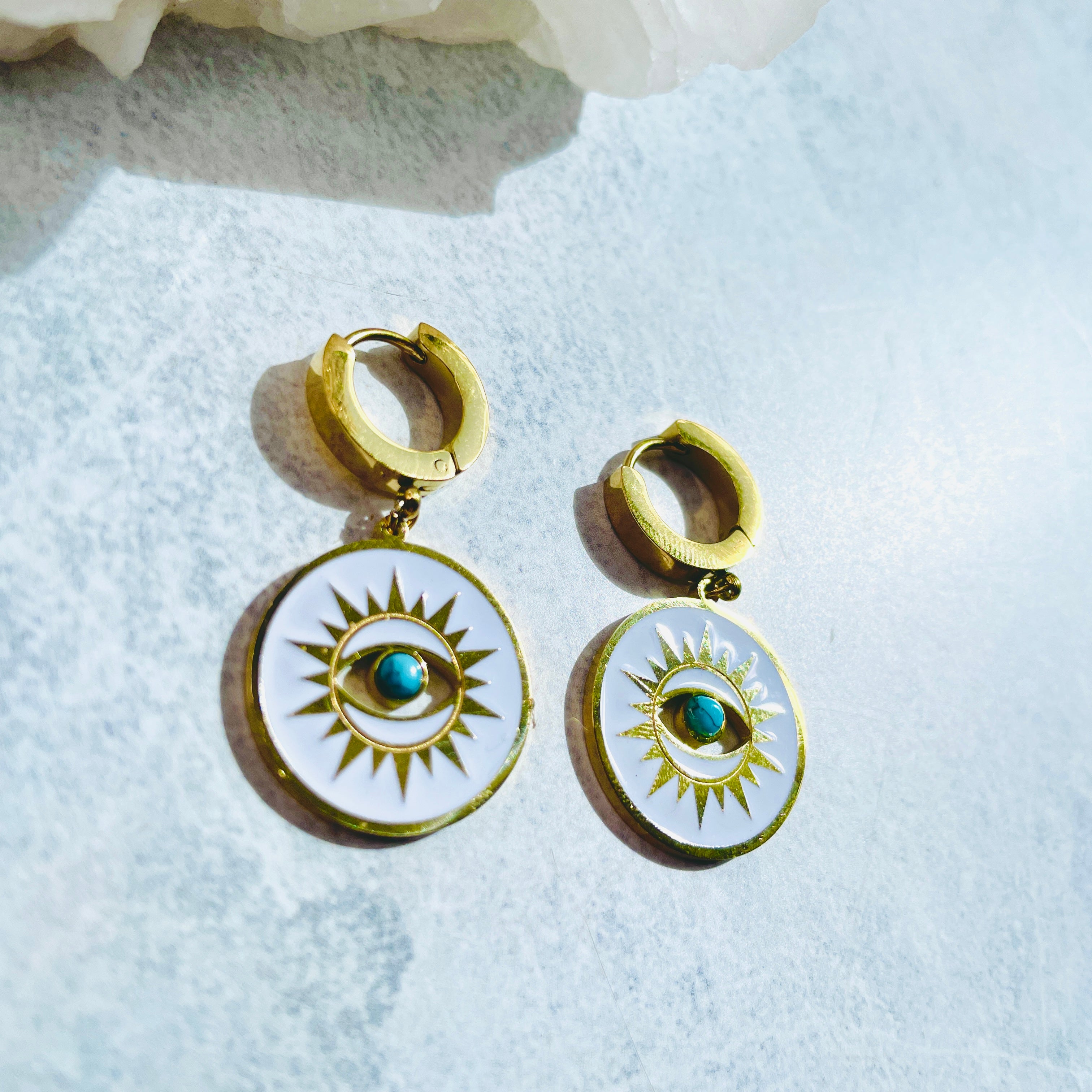 Protection & Light Earrings
