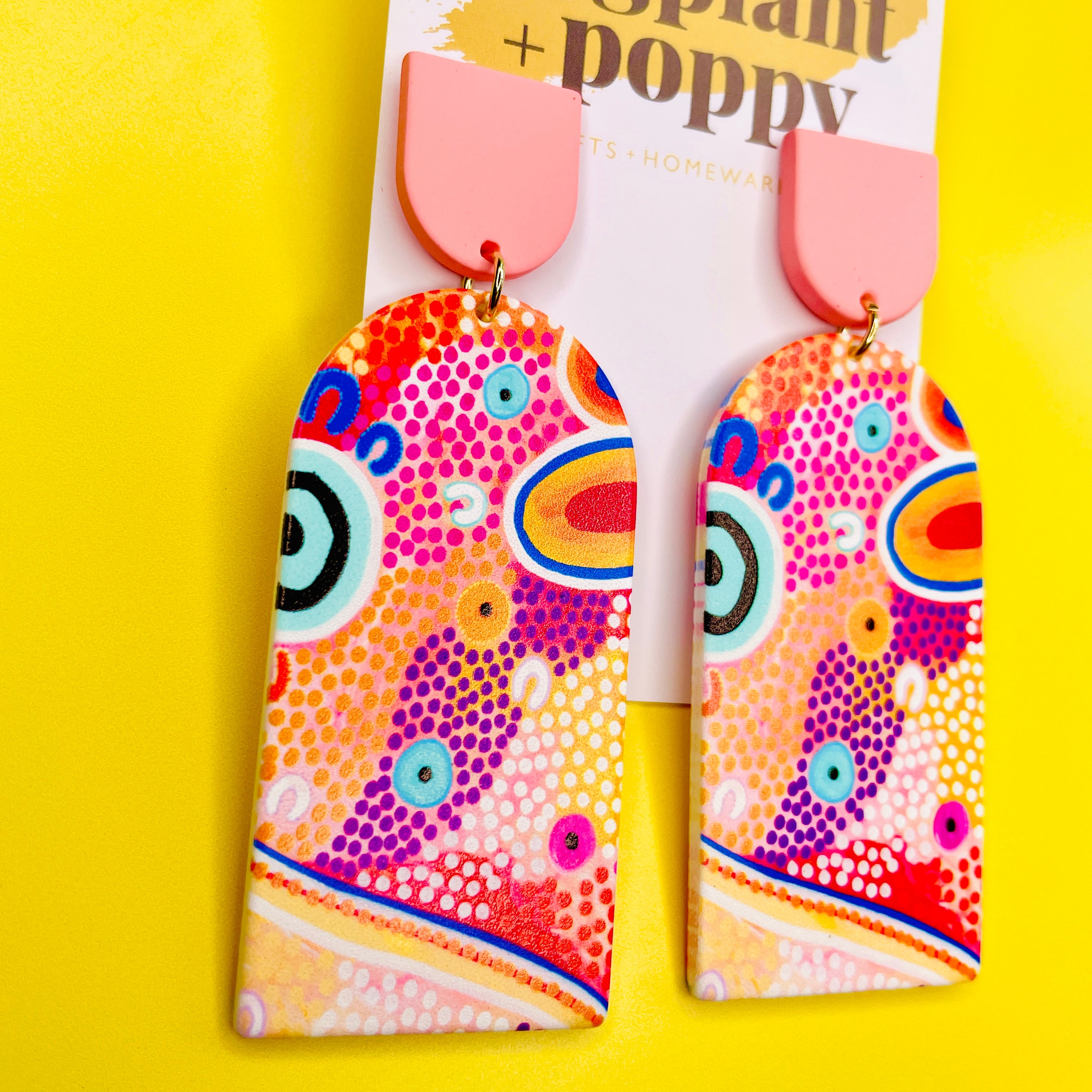 Indigenous Art Earrings