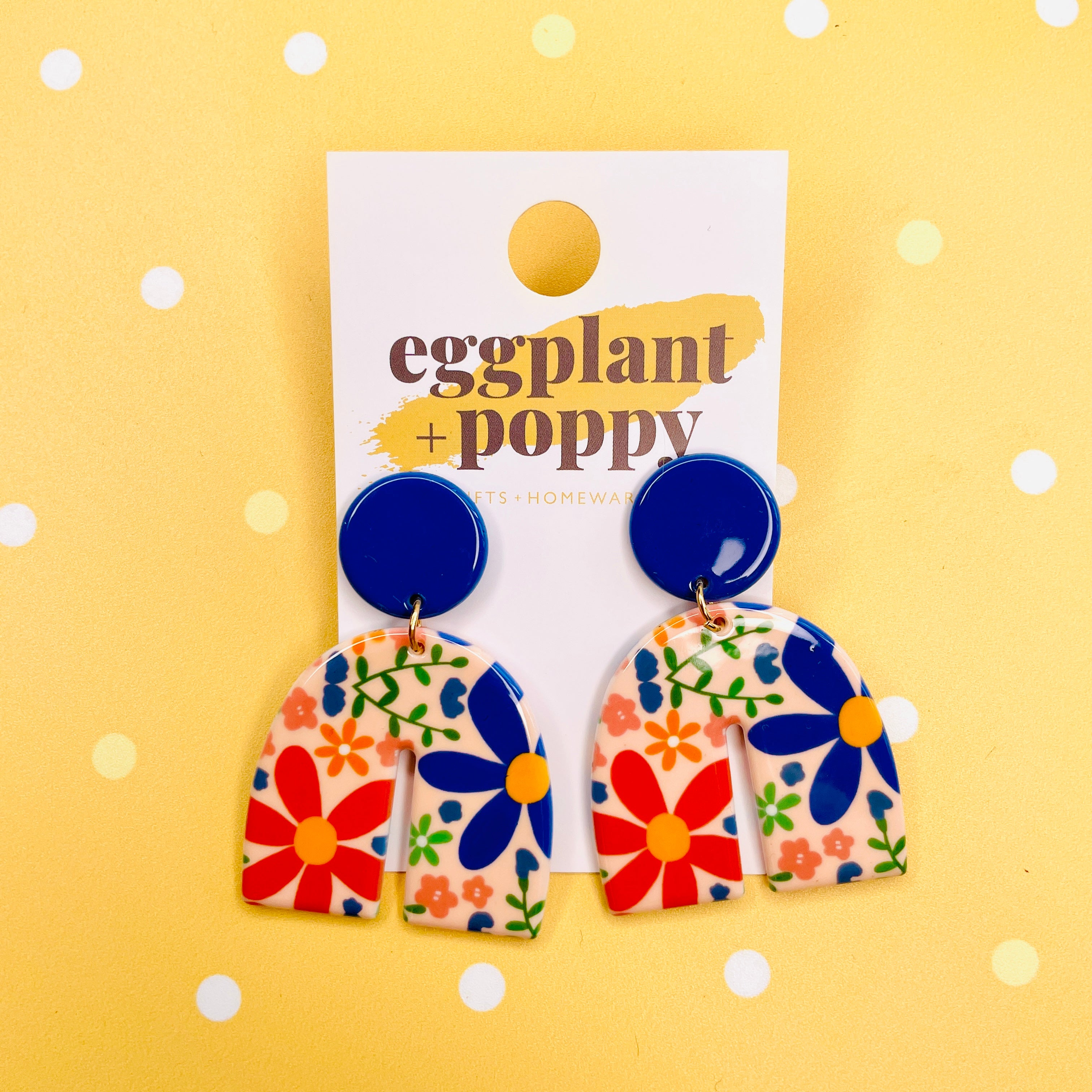 Flower Arch Earrings