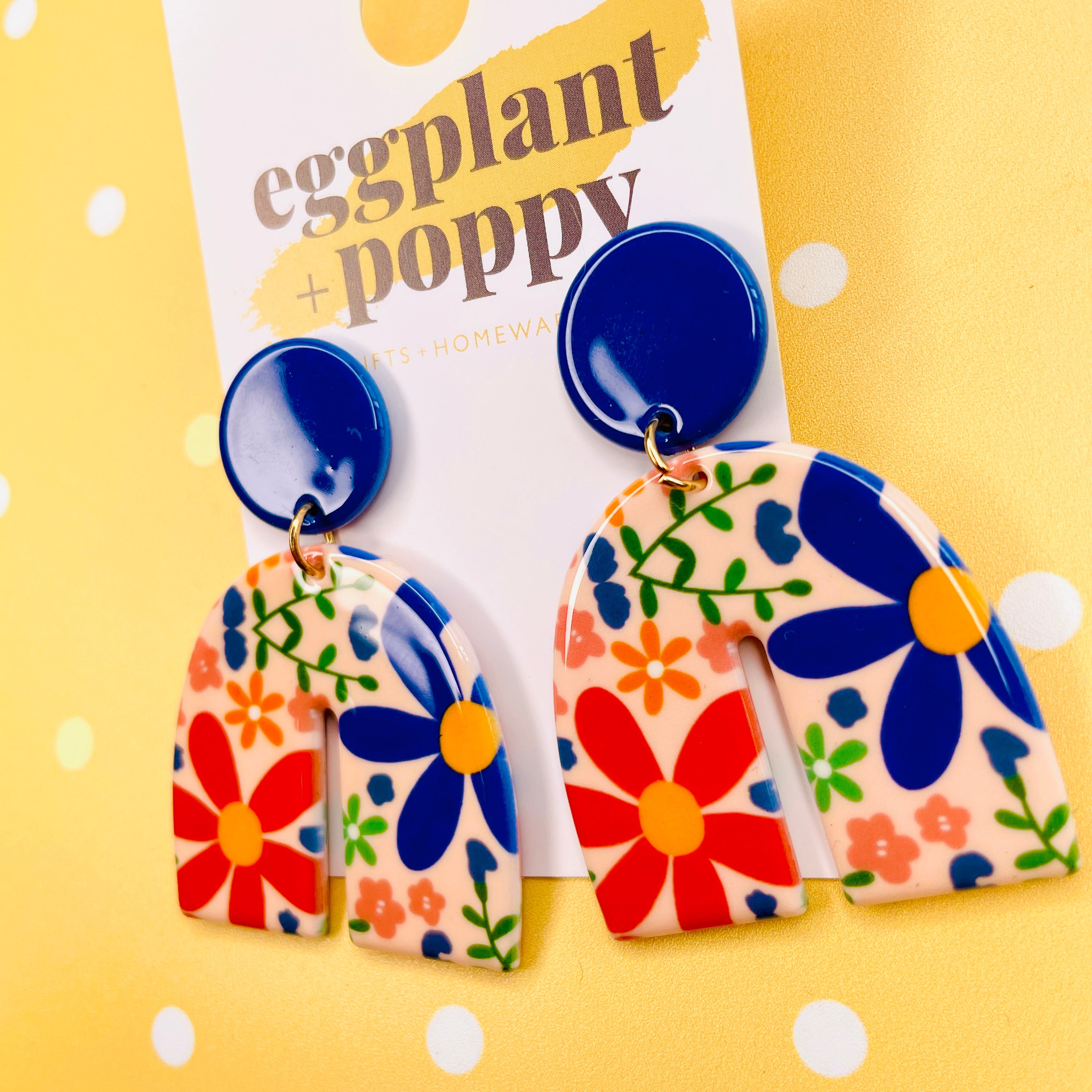 Flower Arch Earrings