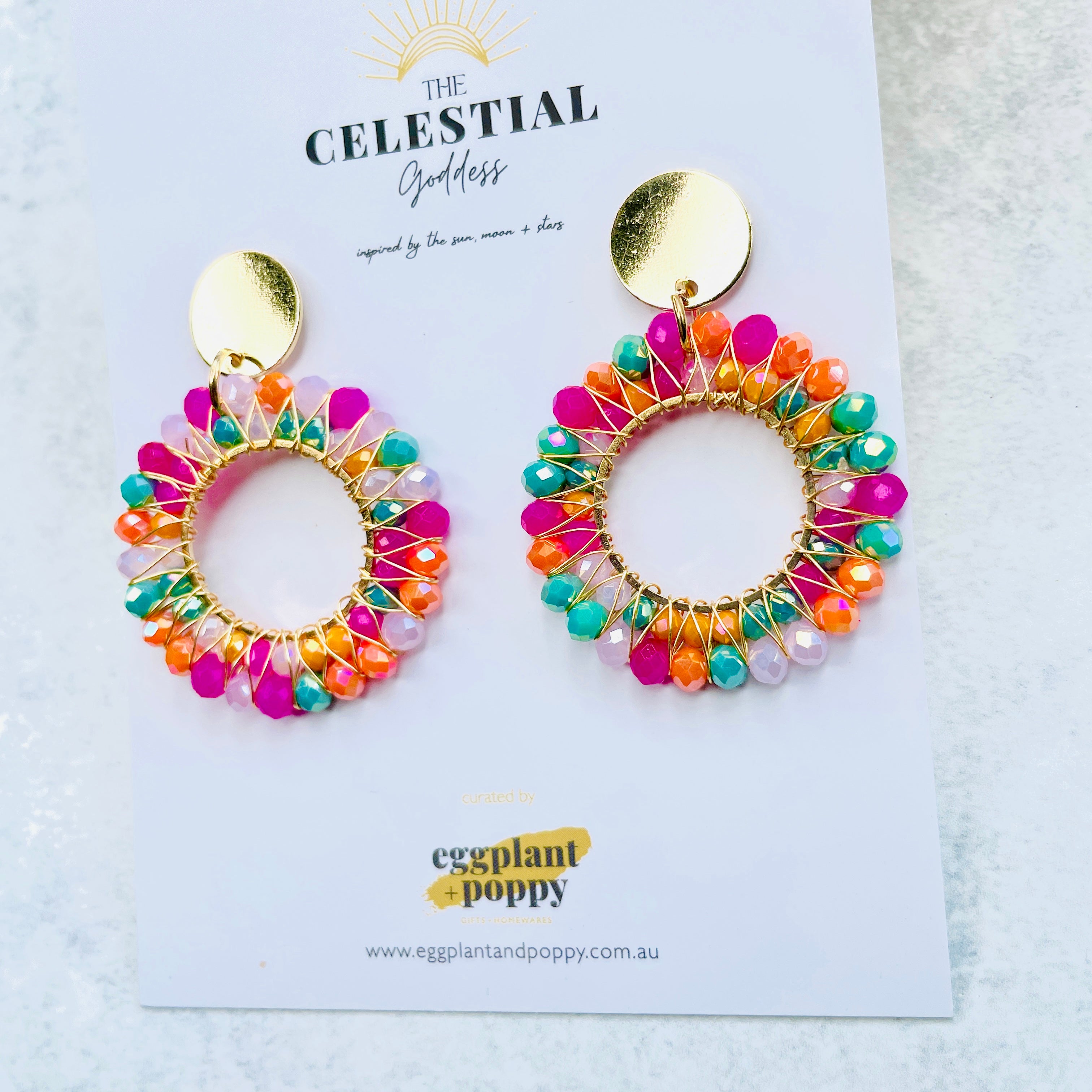 Kaleidoscope Sun Earrings