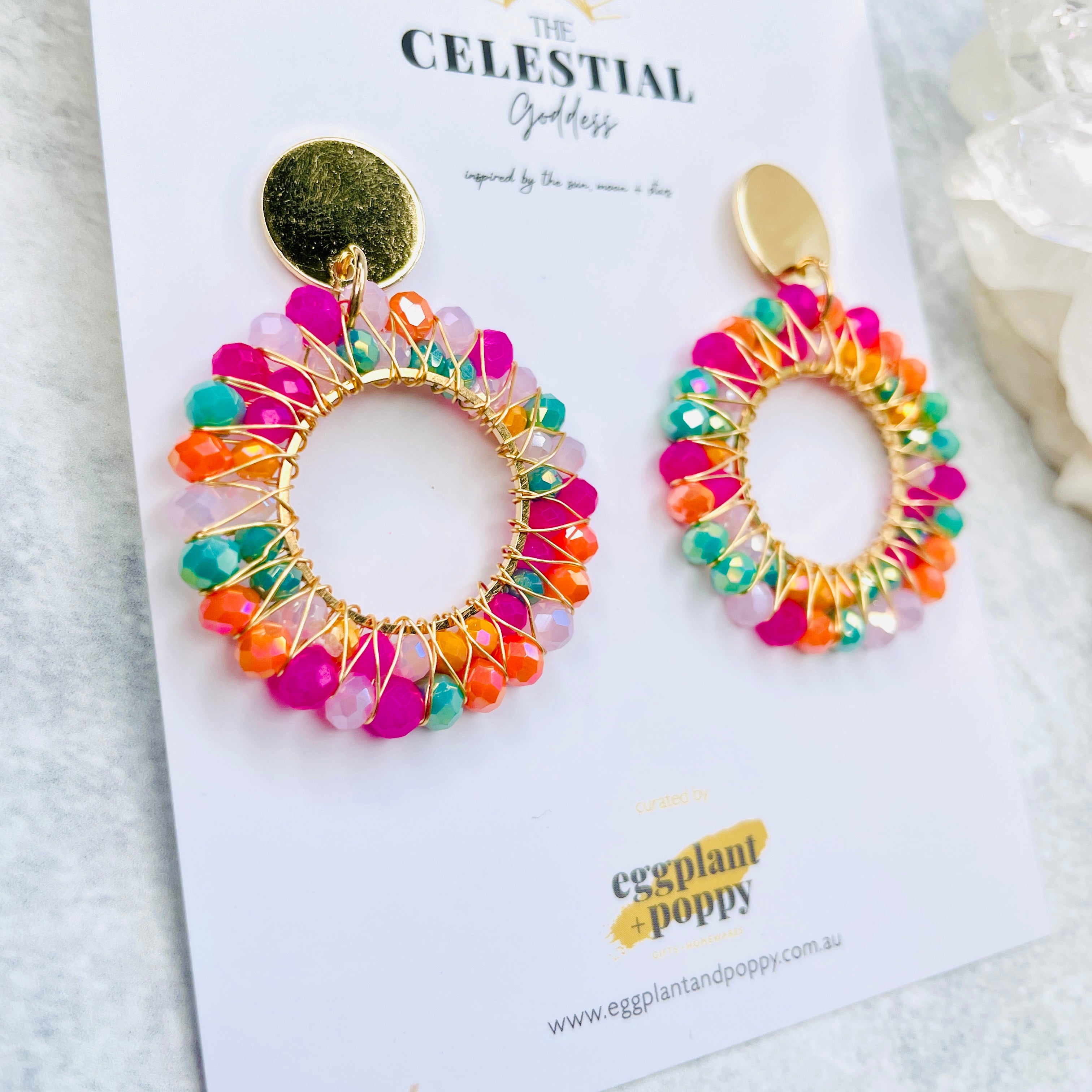 Kaleidoscope Sun Earrings