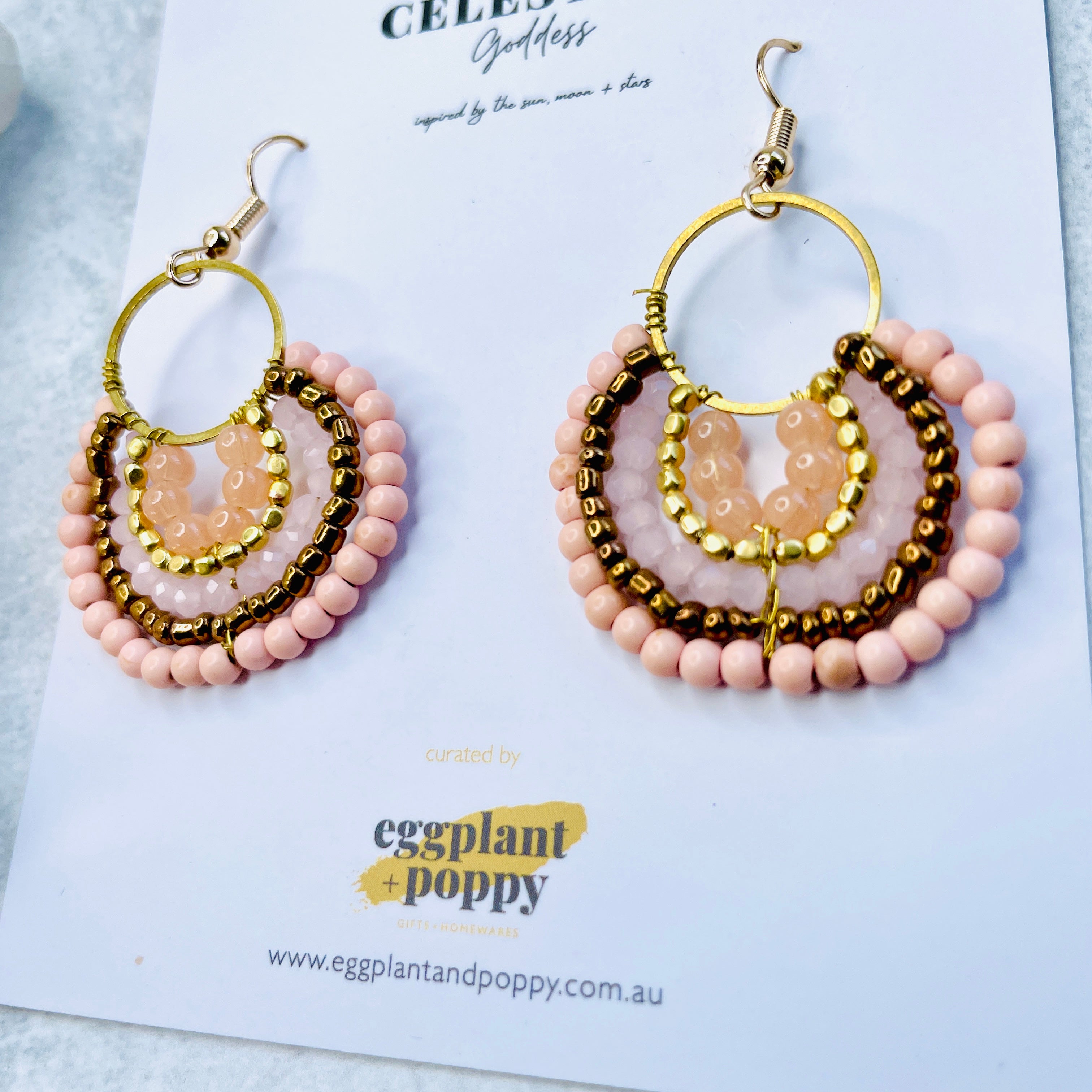 Aphrodite Beaded Earrings