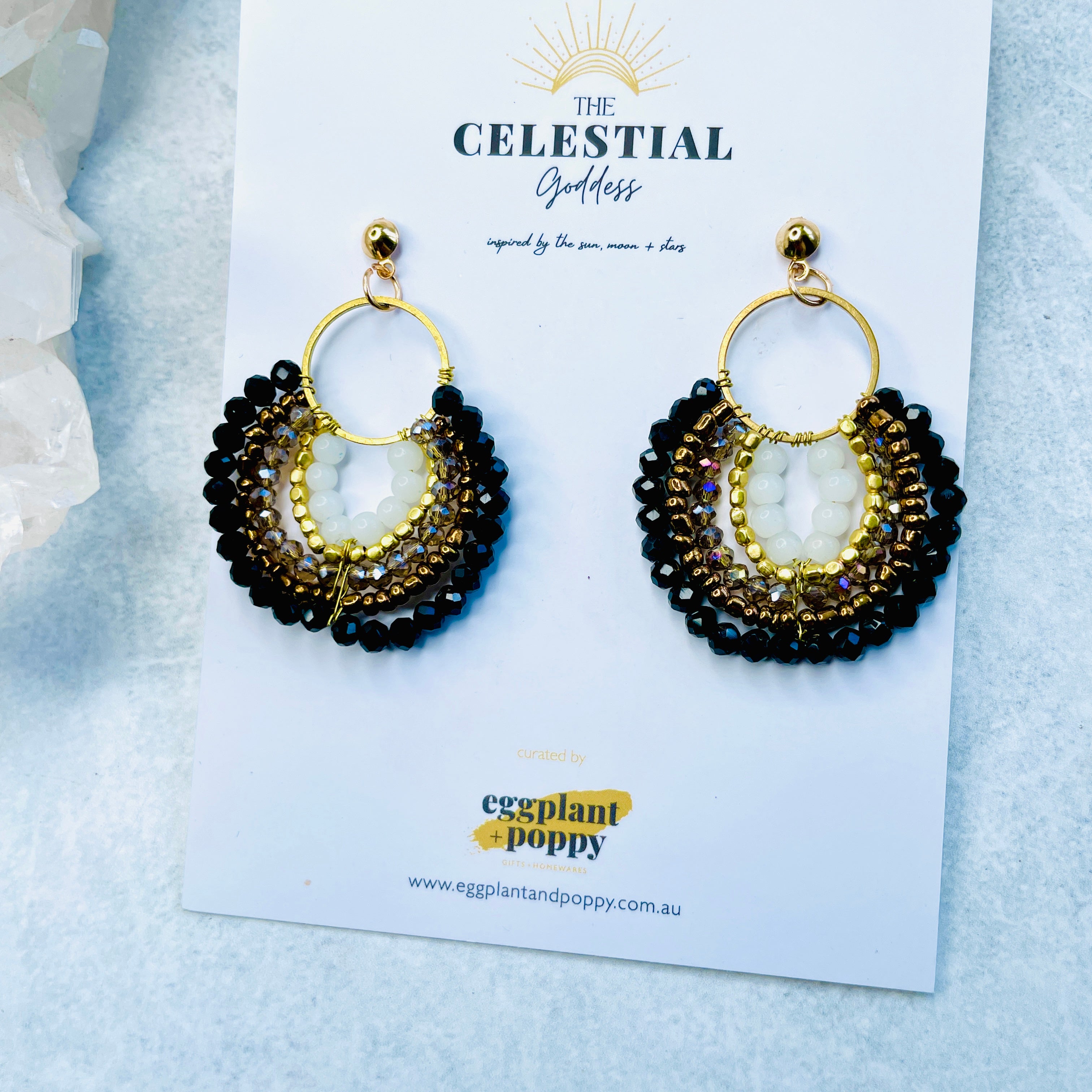 Aphrodite Beaded Earrings