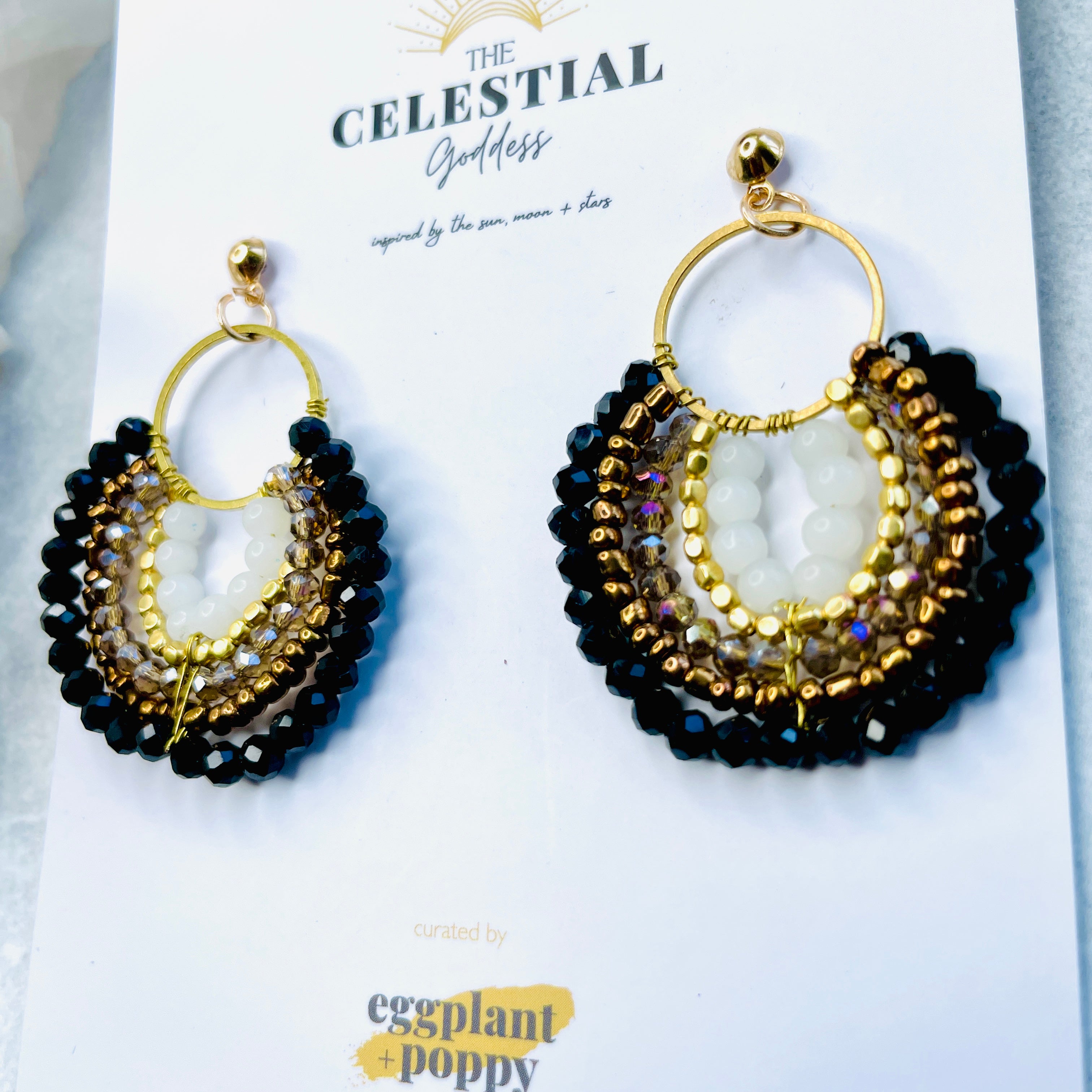 Aphrodite Beaded Earrings
