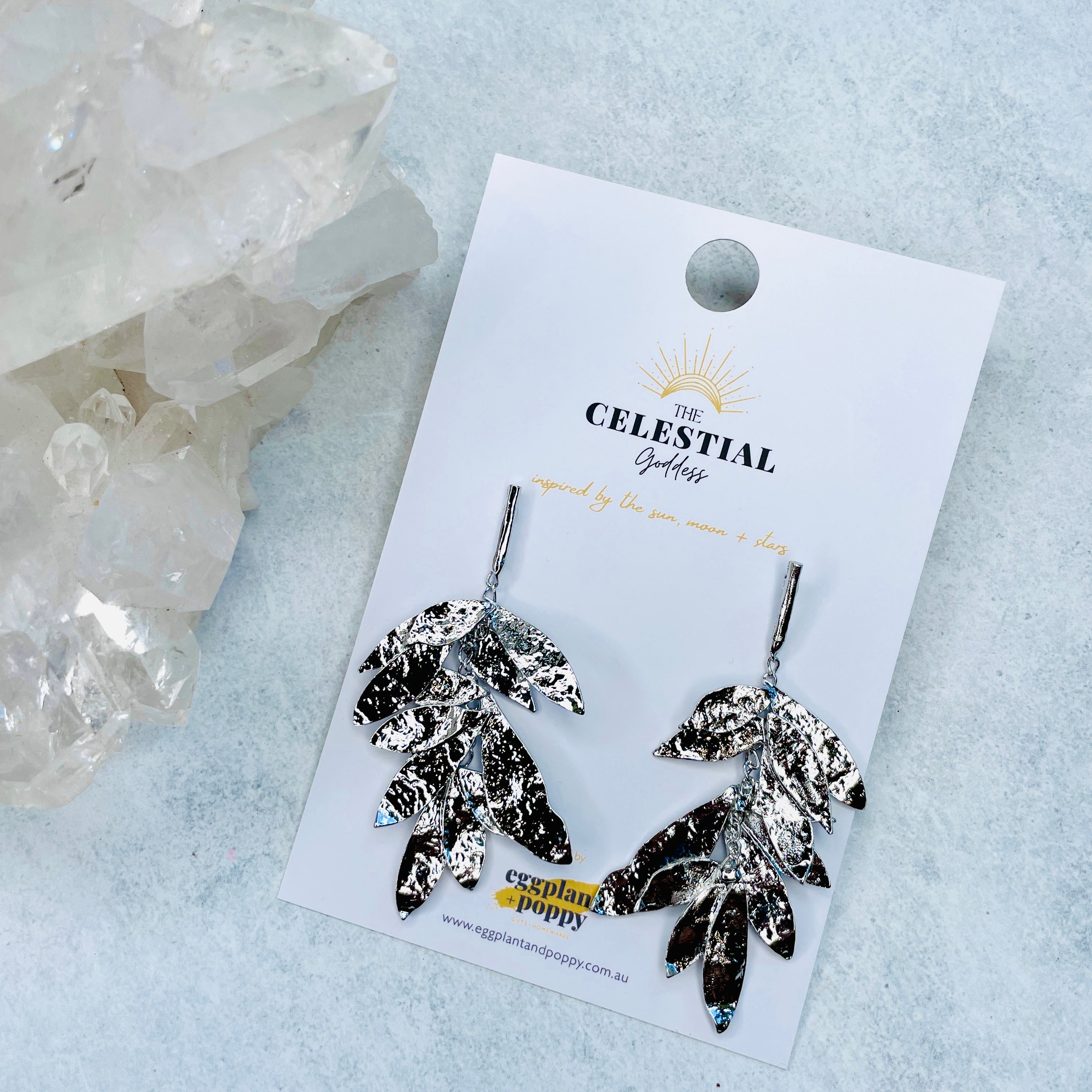 Gaia Leaf Earrings