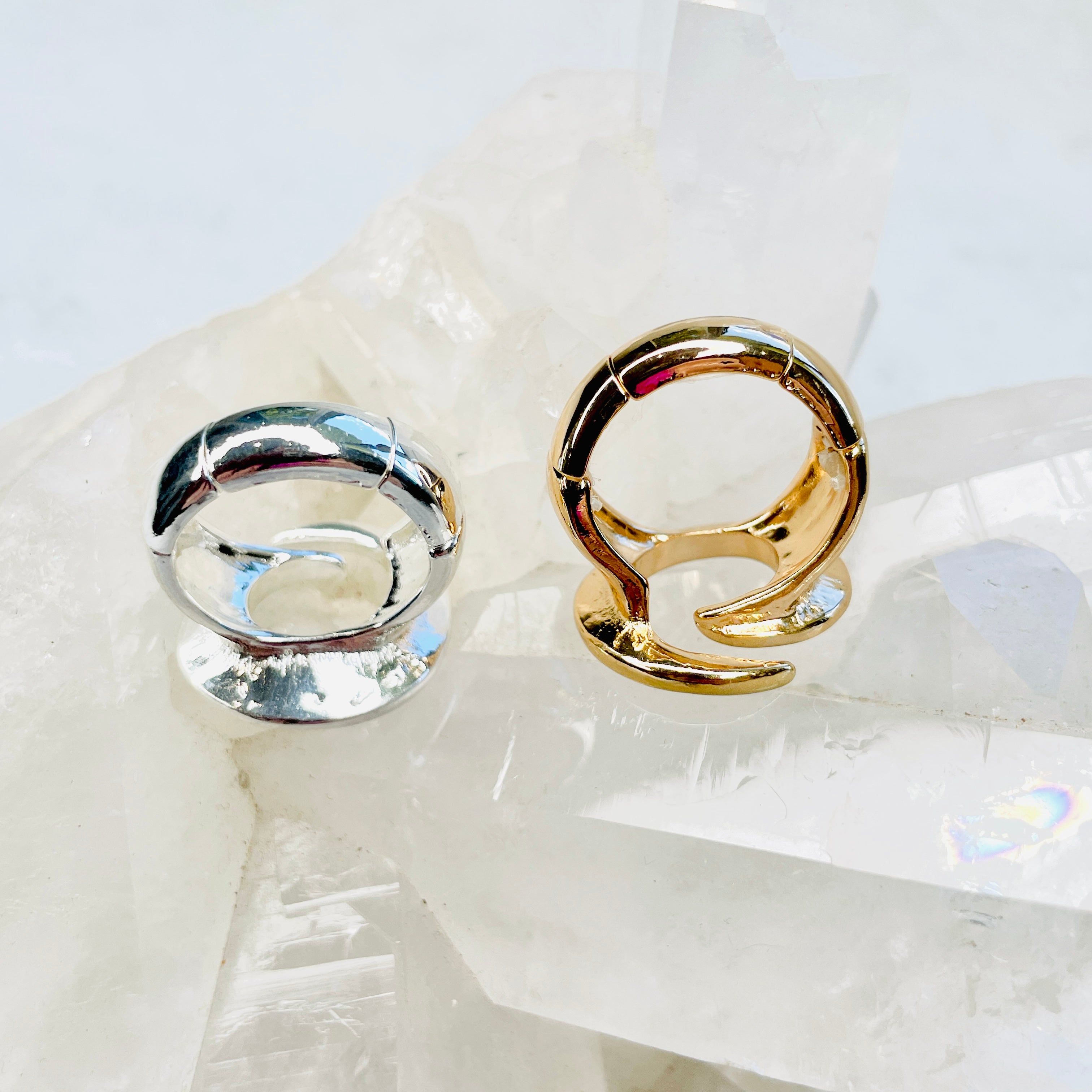 Swirl Ring - Elastic Band