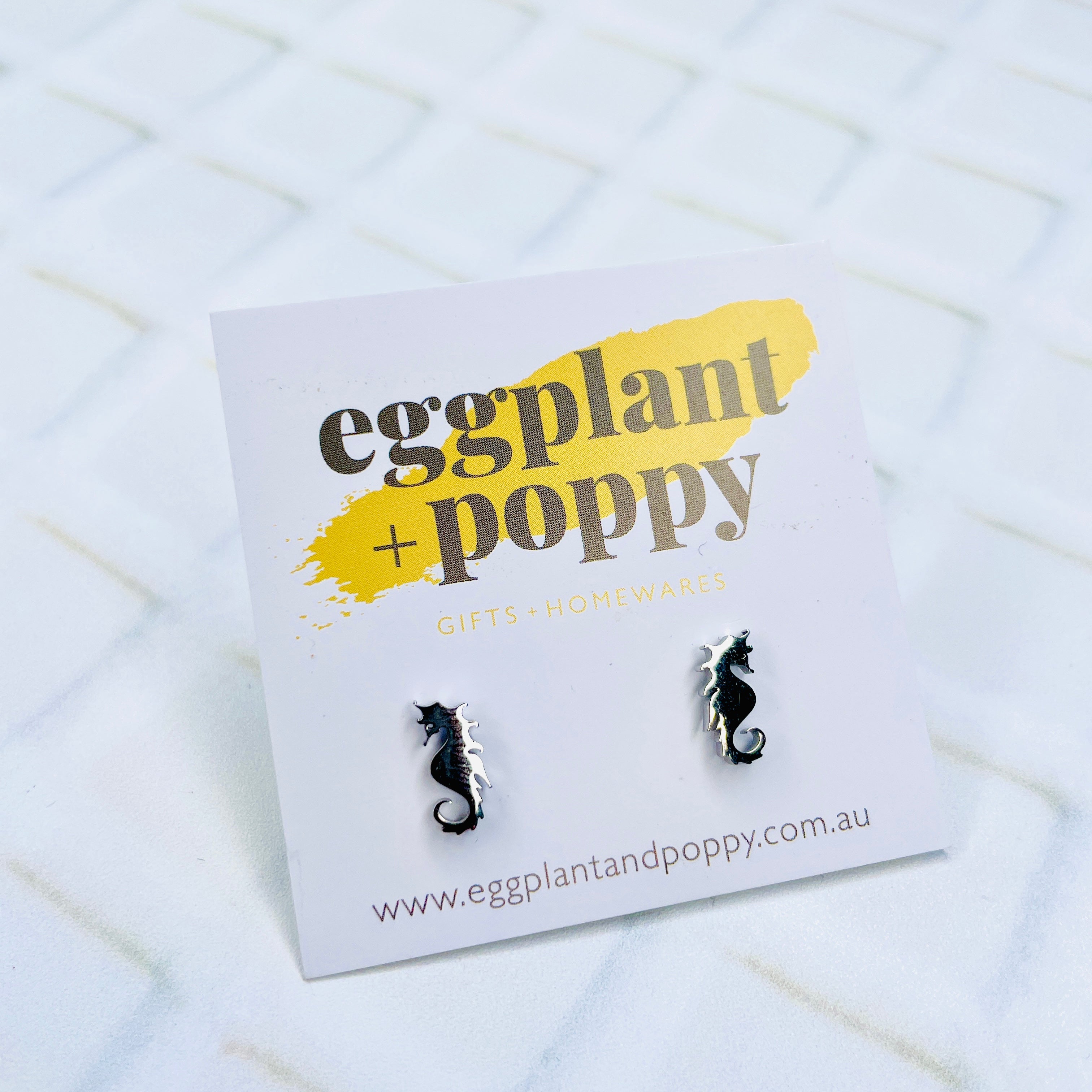 Seahorse Studs