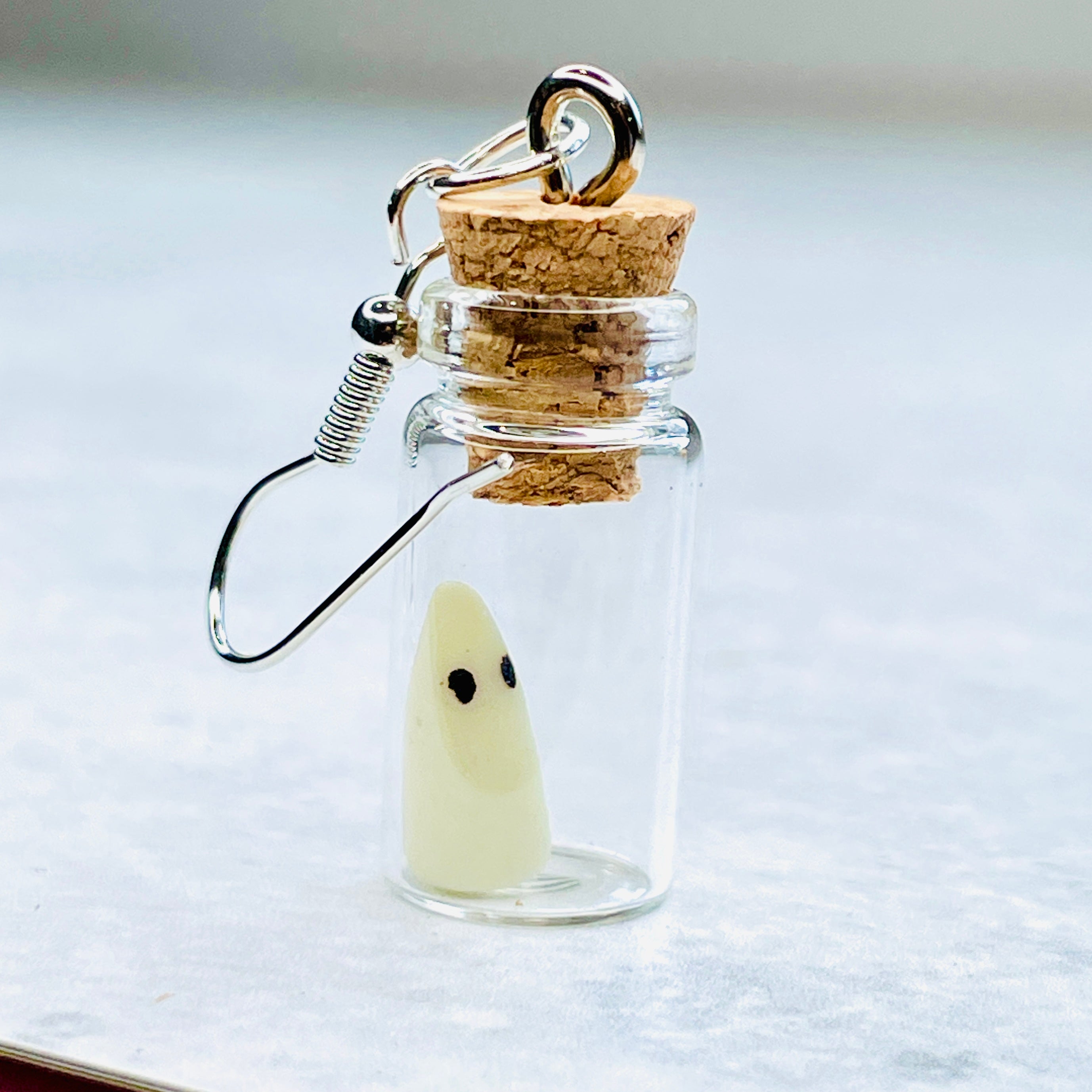 Glow In The Dark Ghost Earrings