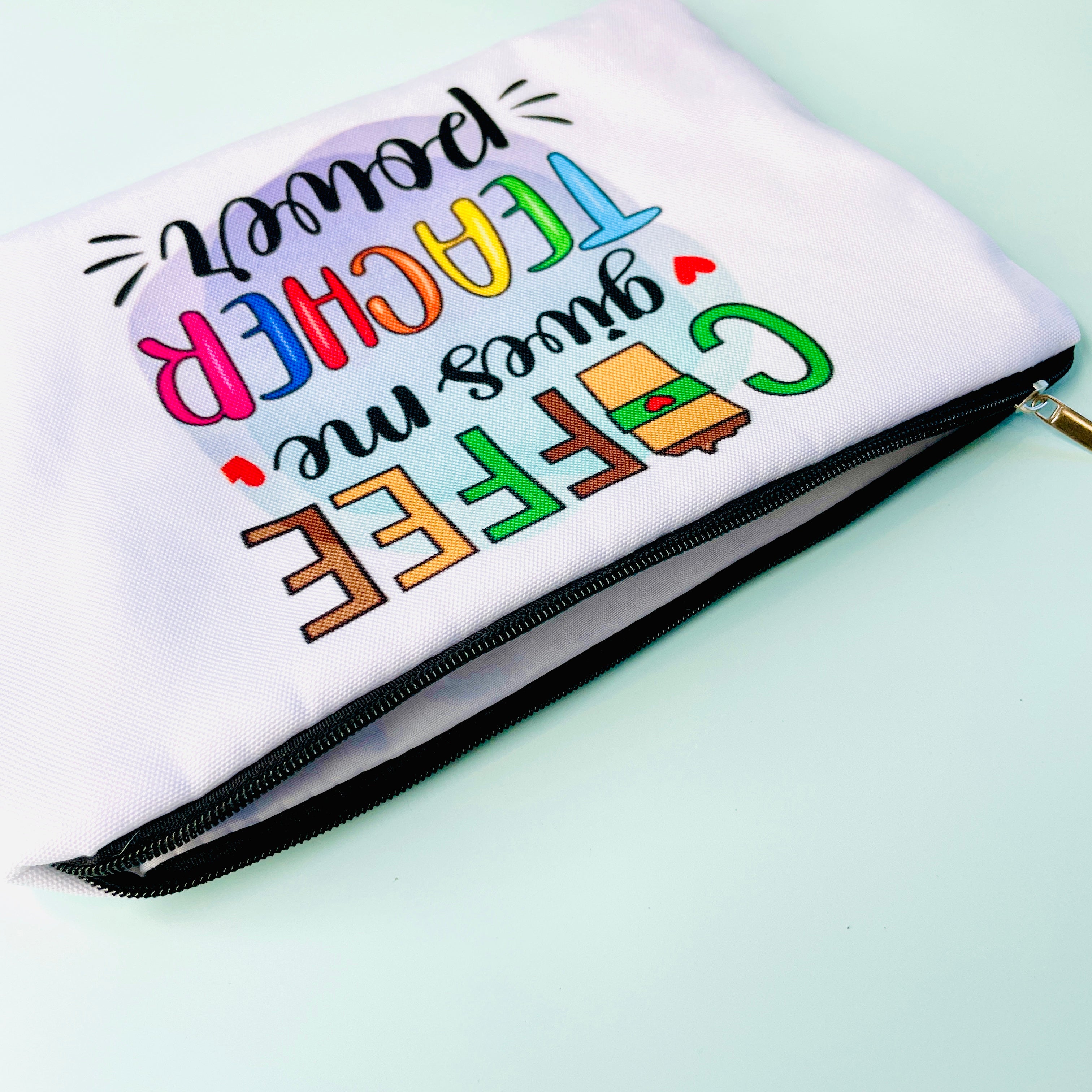 Zipper Pouch - Coffee Power