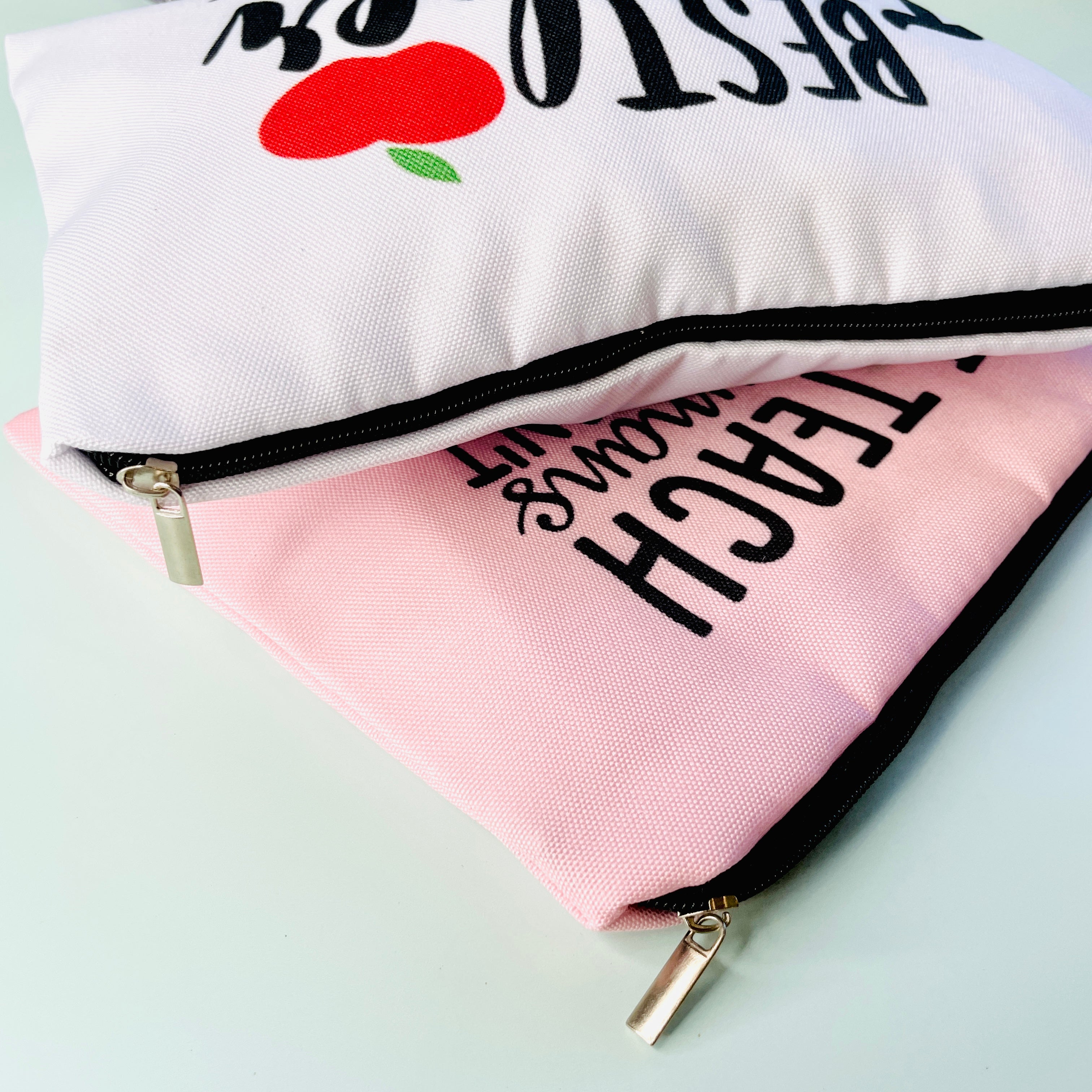 Zipper Pouch - Teachers Are Super Heros