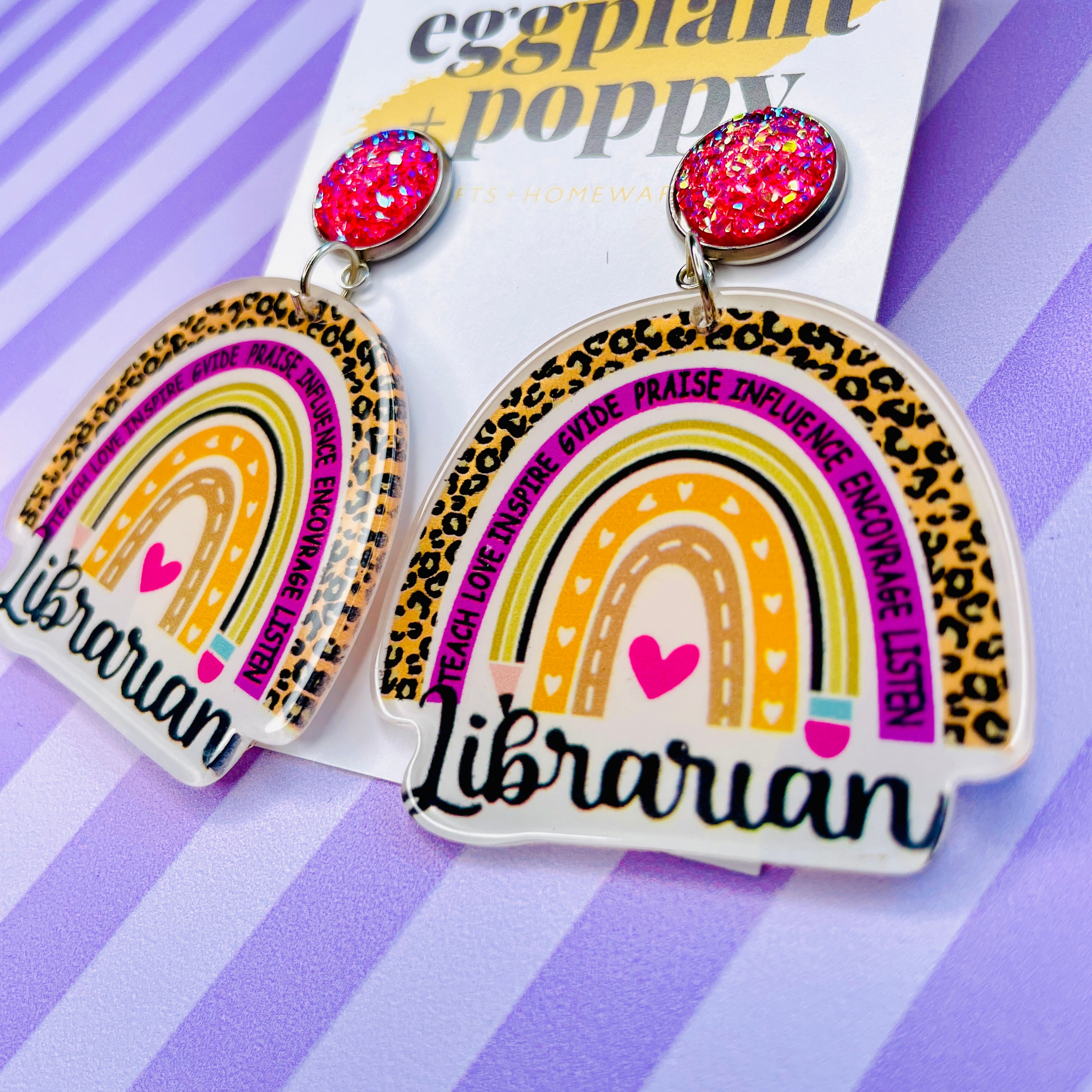 Librarian Earrings