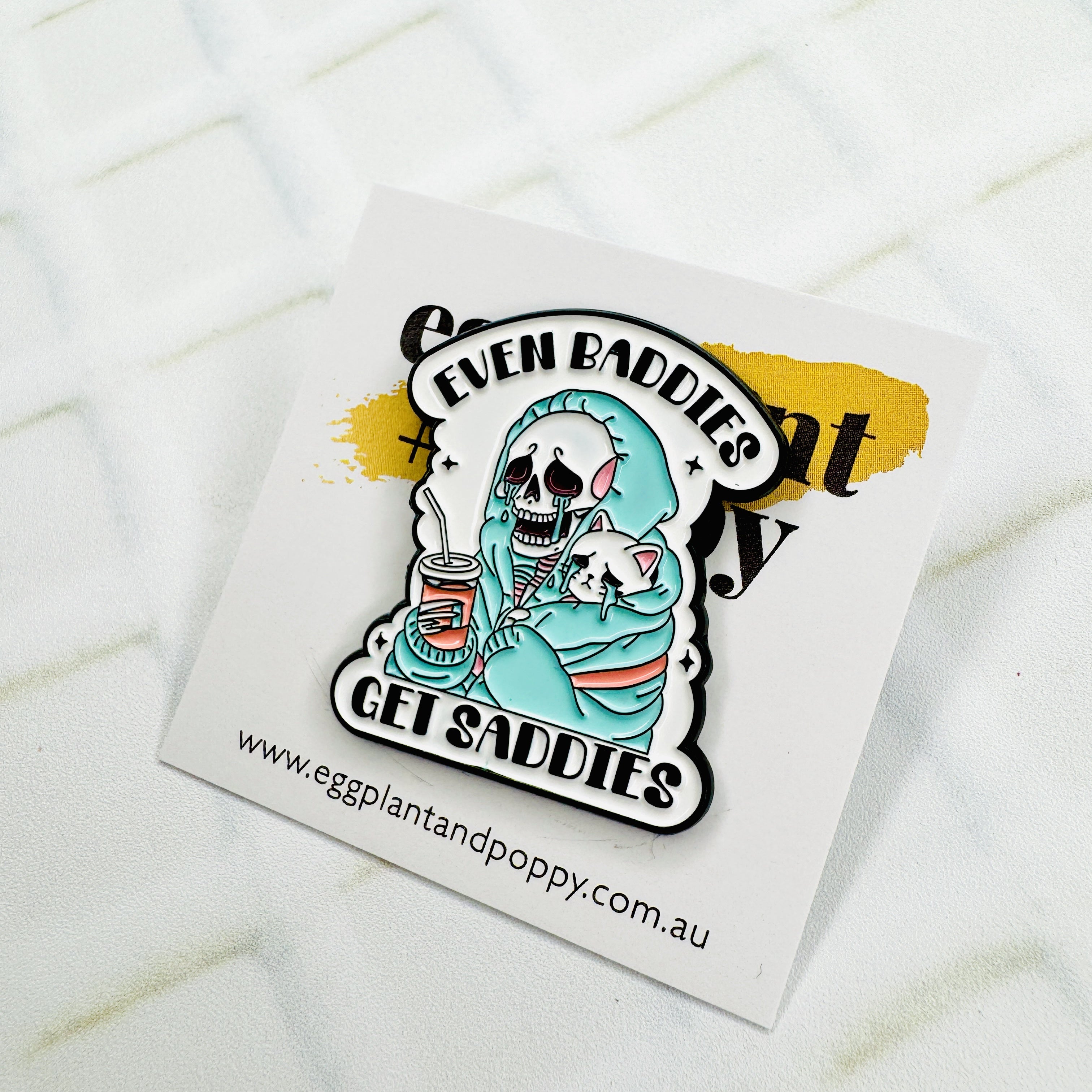 Enamel Pin - Baddie Saddies