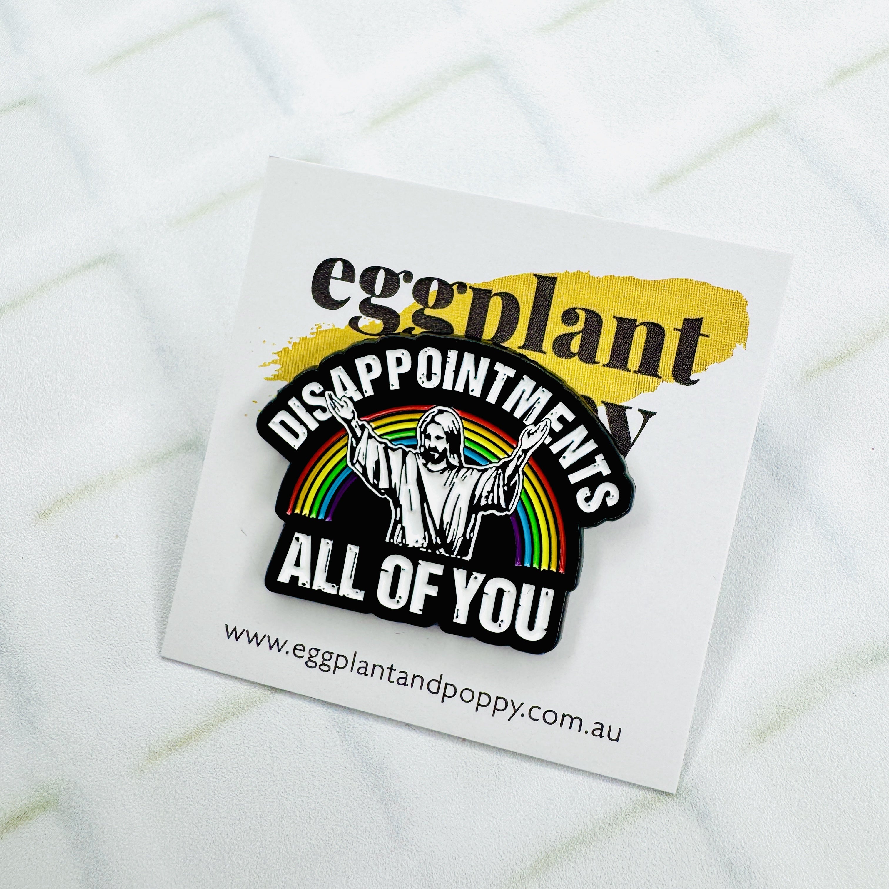 Enamel Pin - Disappointments