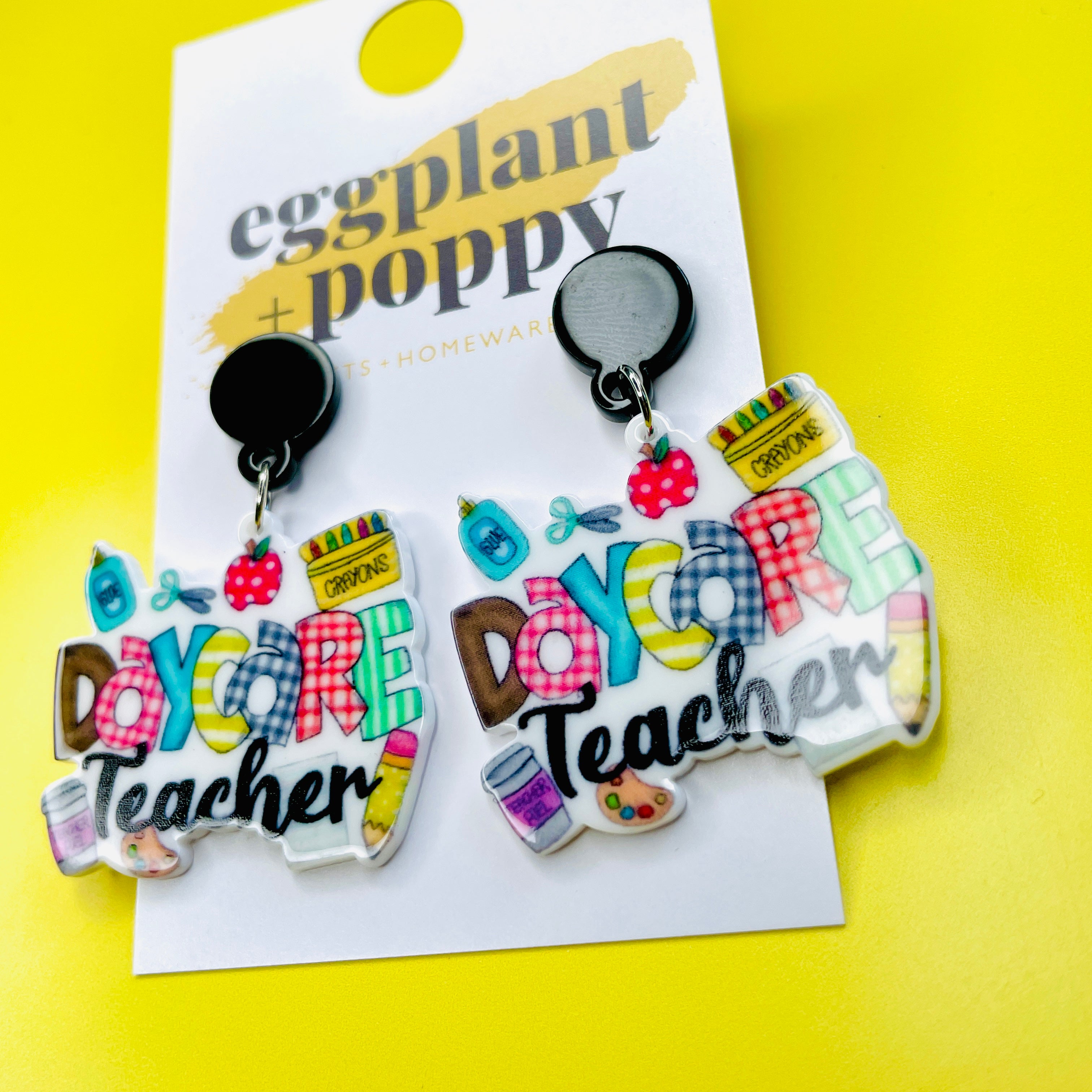 Day Care Teacher Earrings