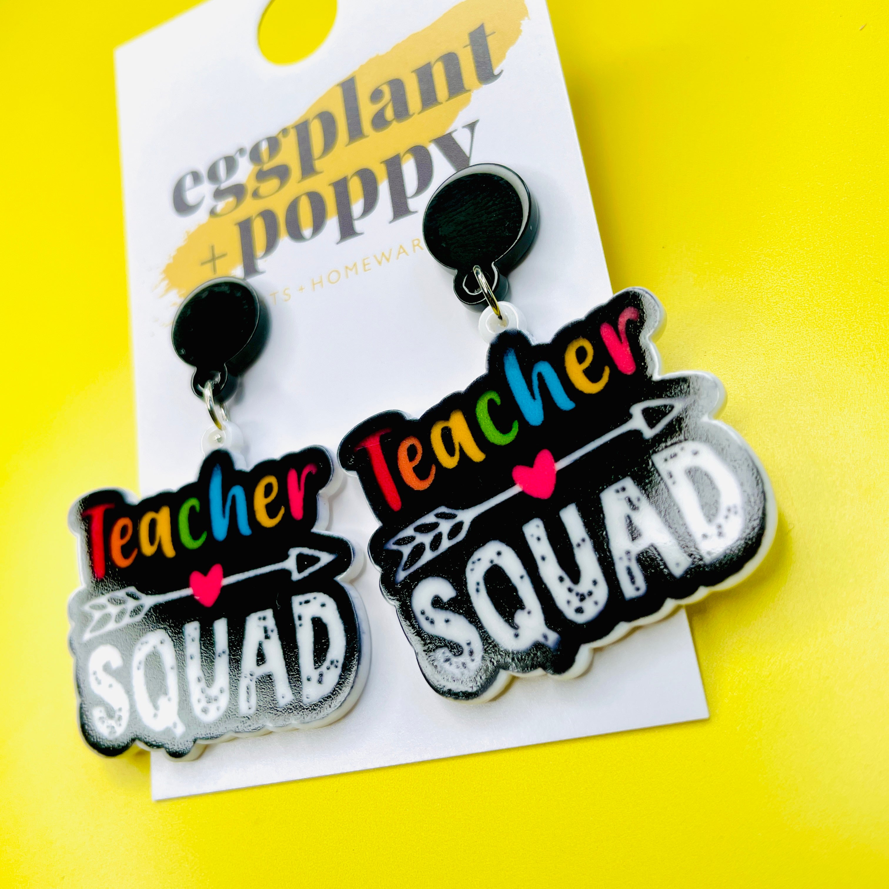 Teacher Squad Earrings