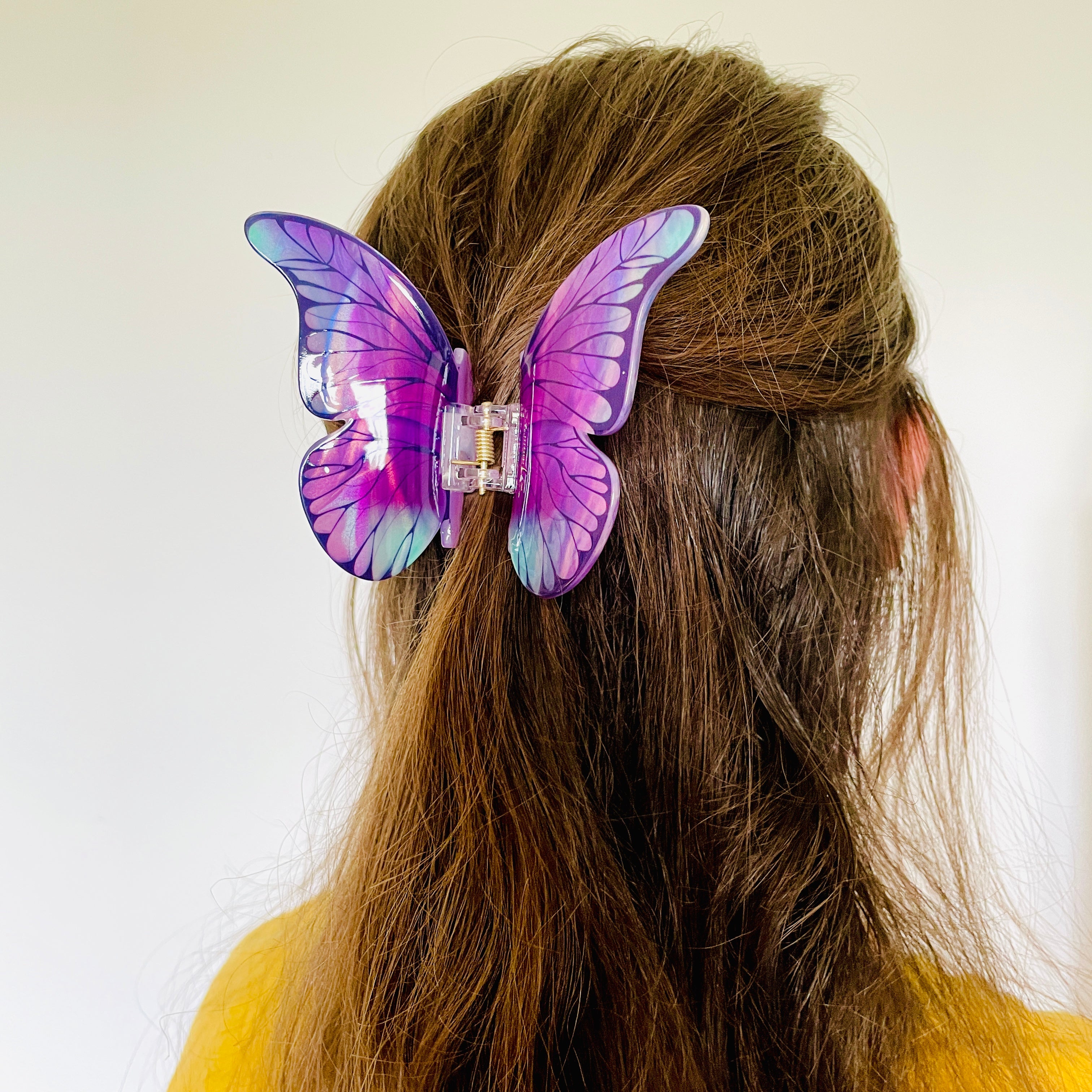 Large Butterfly Hair Clips