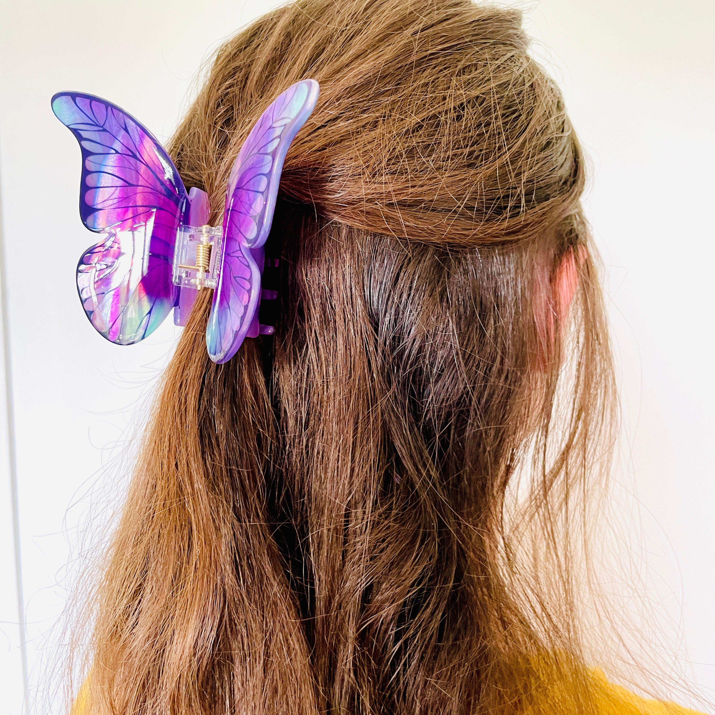 Large Butterfly Hair Clips