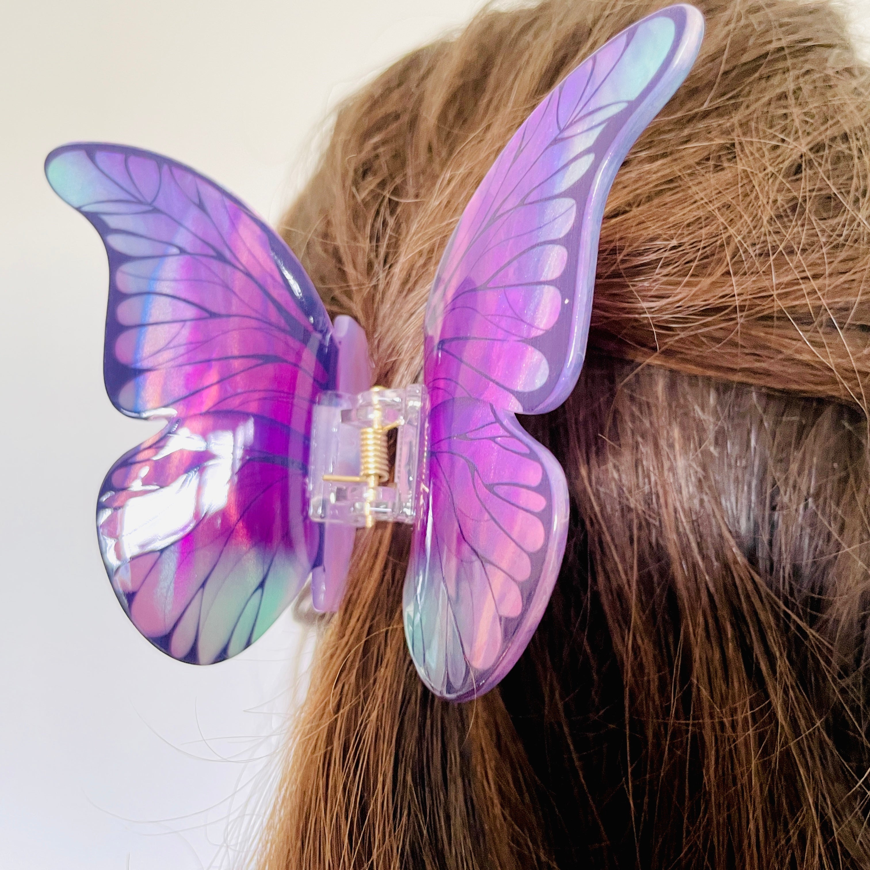 Large Butterfly Hair Clips