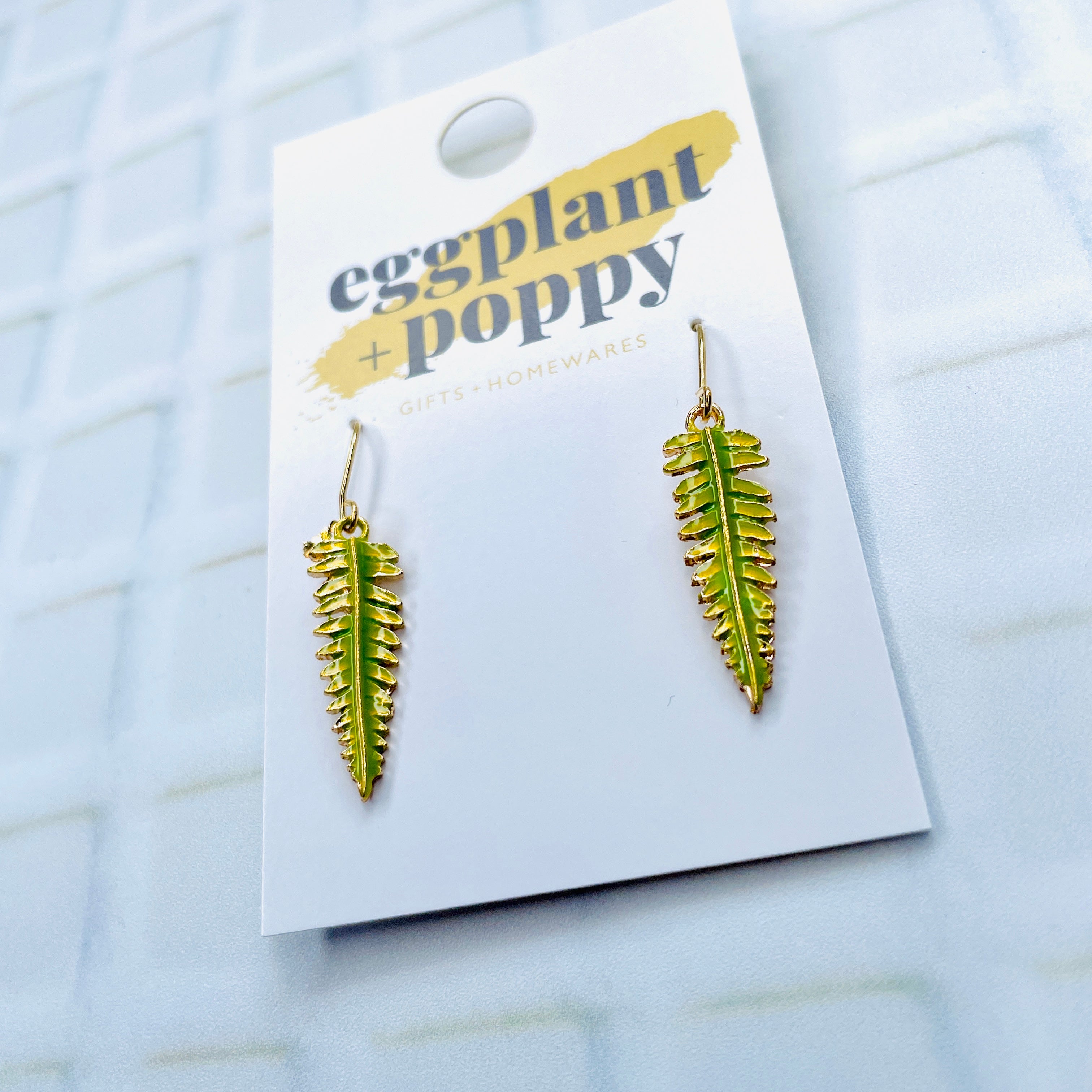 Fern Leaf Earring