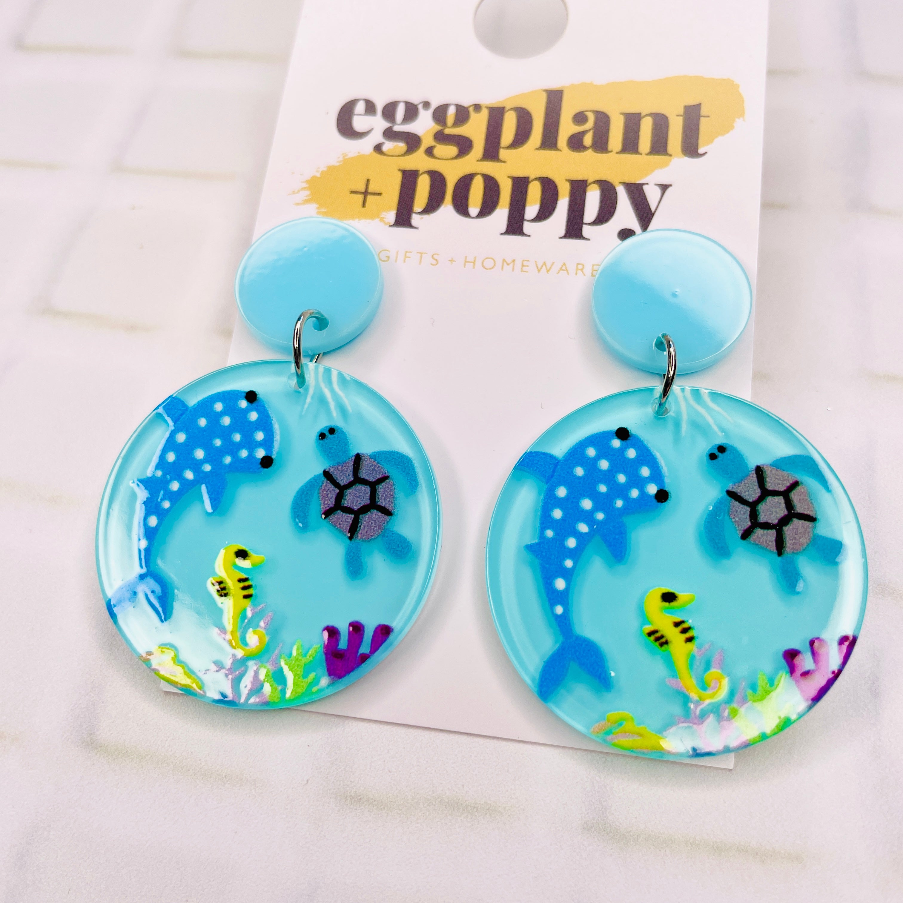 Great Barrier Reef Earrings