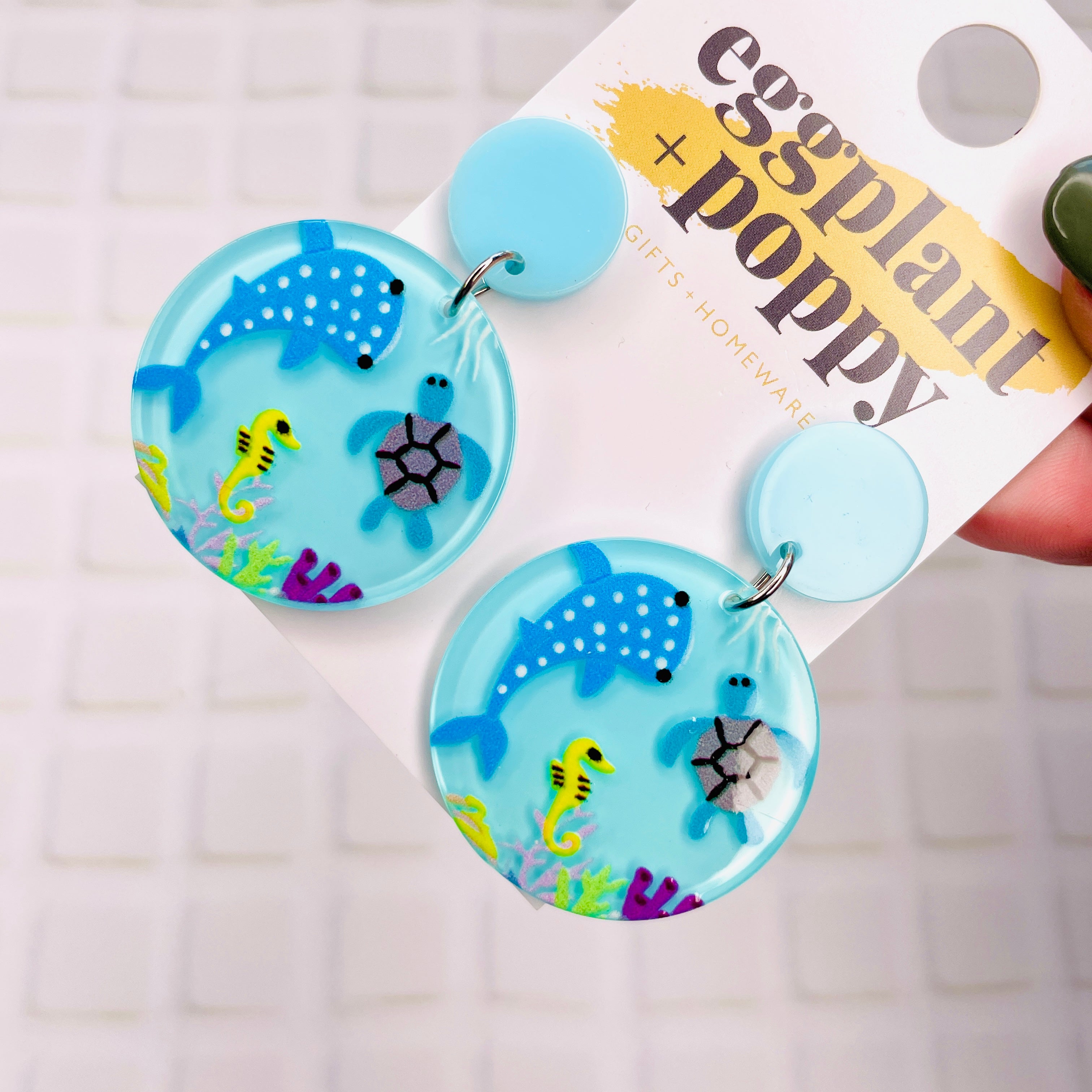 Great Barrier Reef Earrings