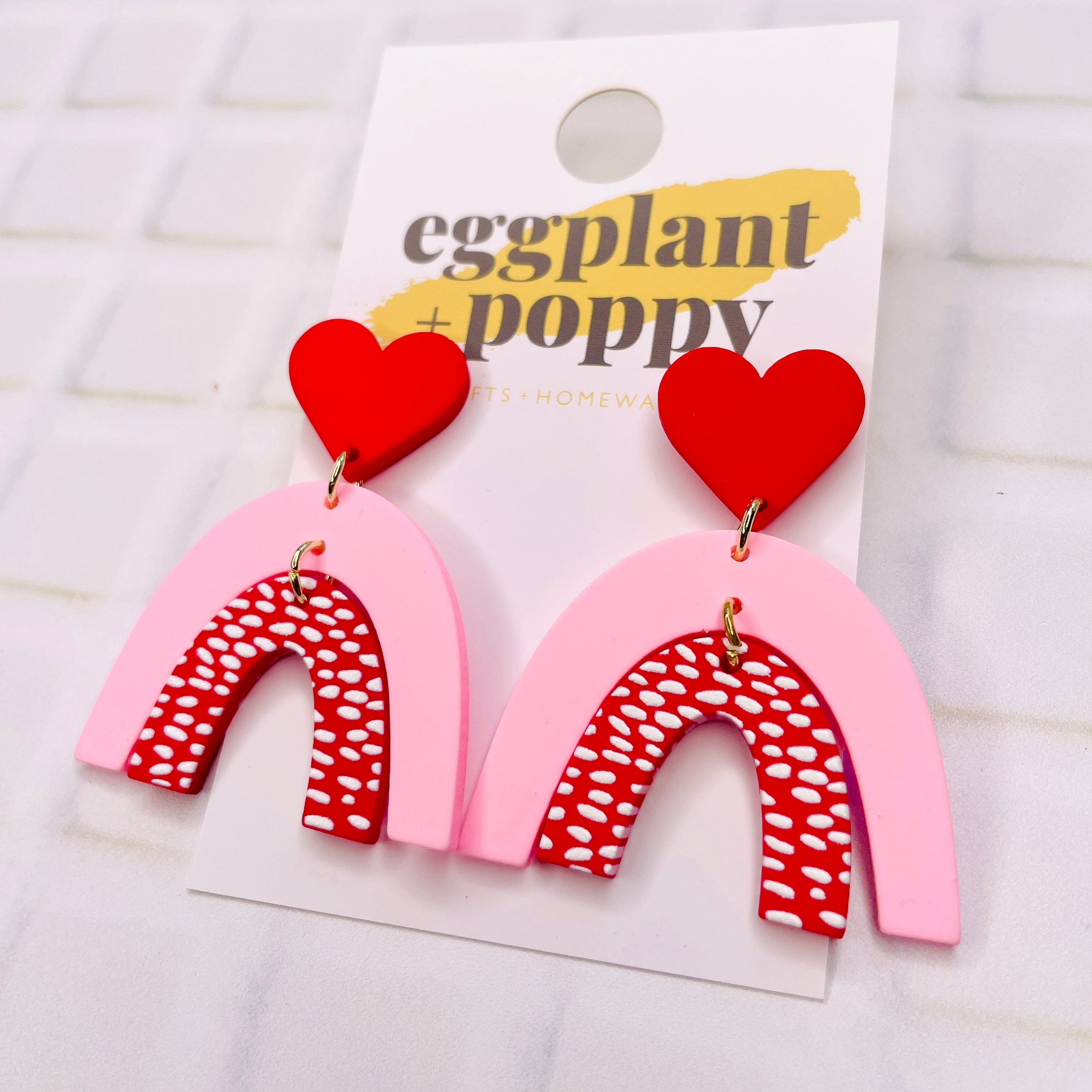 Heart Arch Earrings