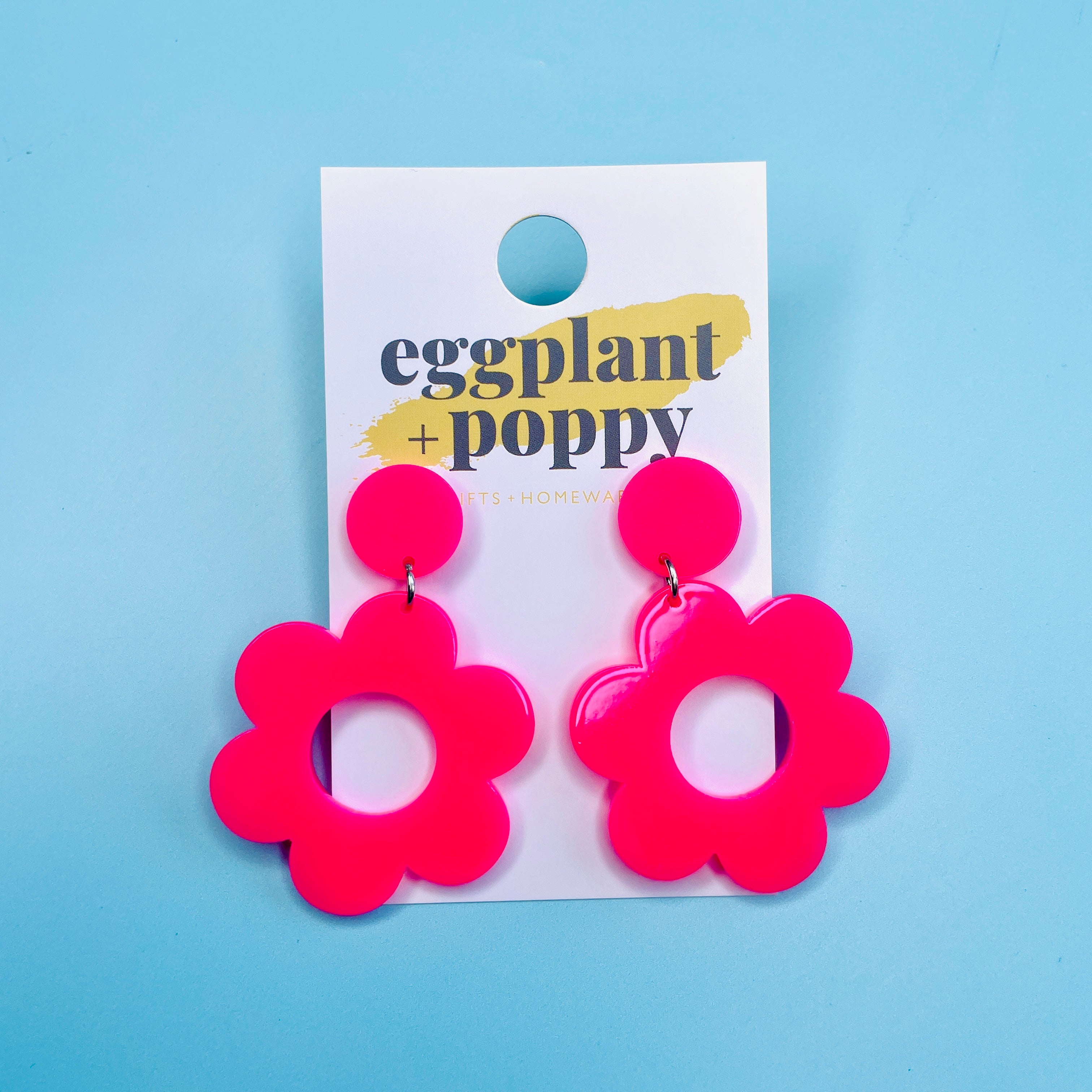 Retro Flower Power Earrings