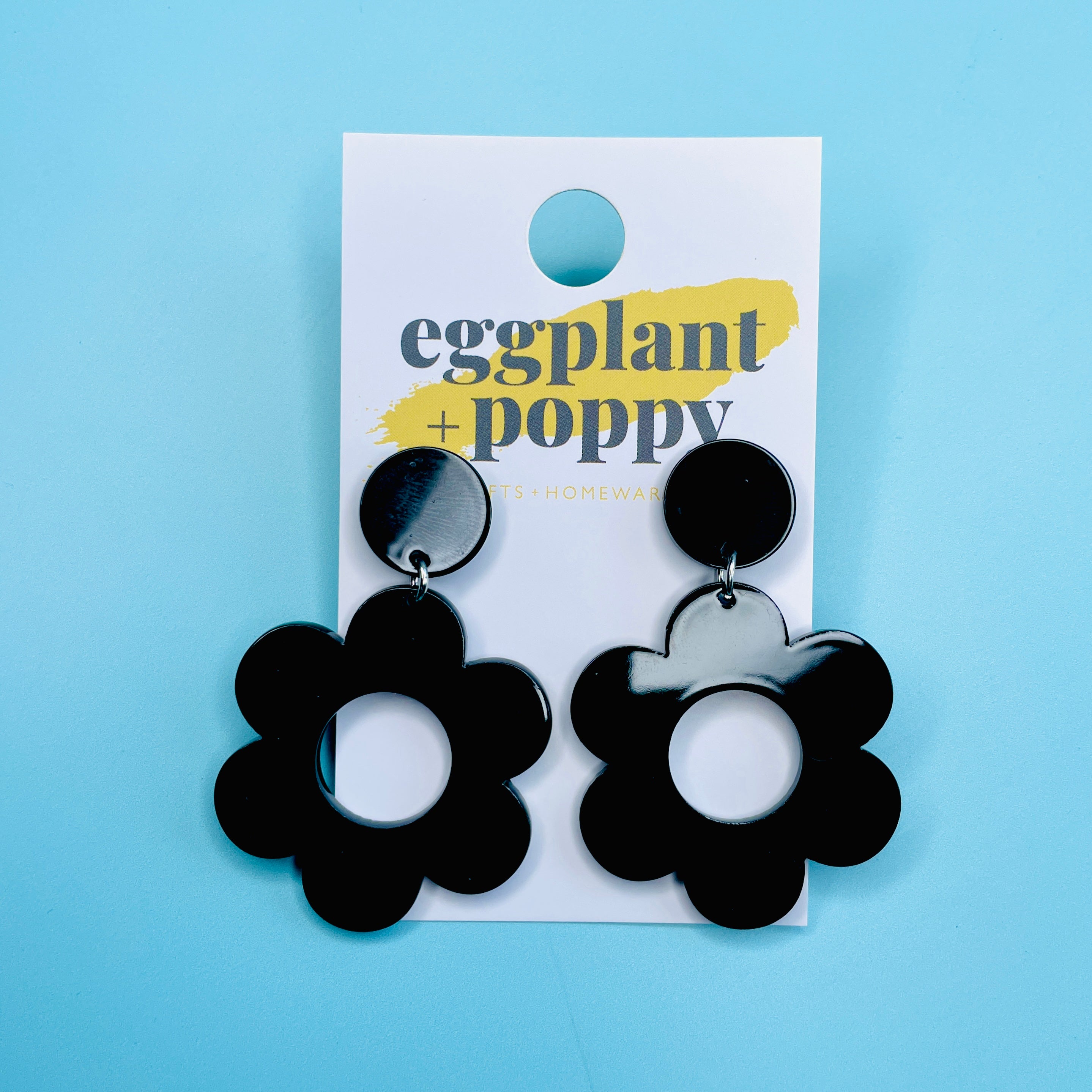 Retro Flower Power Earrings