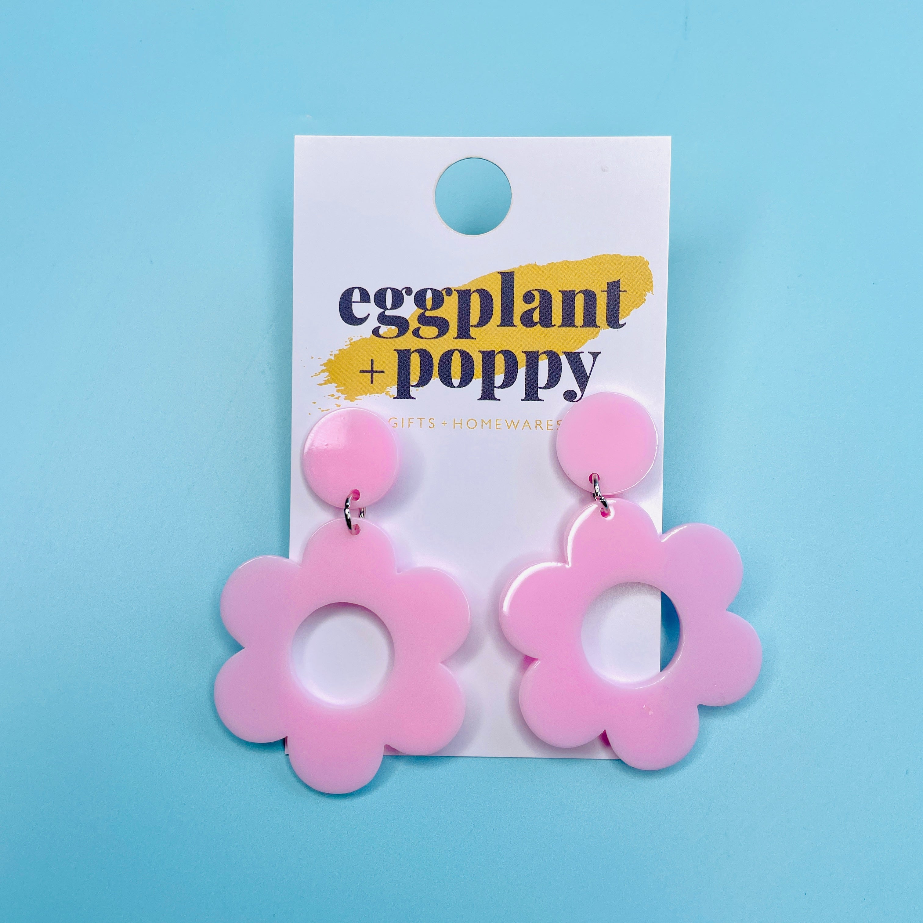 Retro Flower Power Earrings