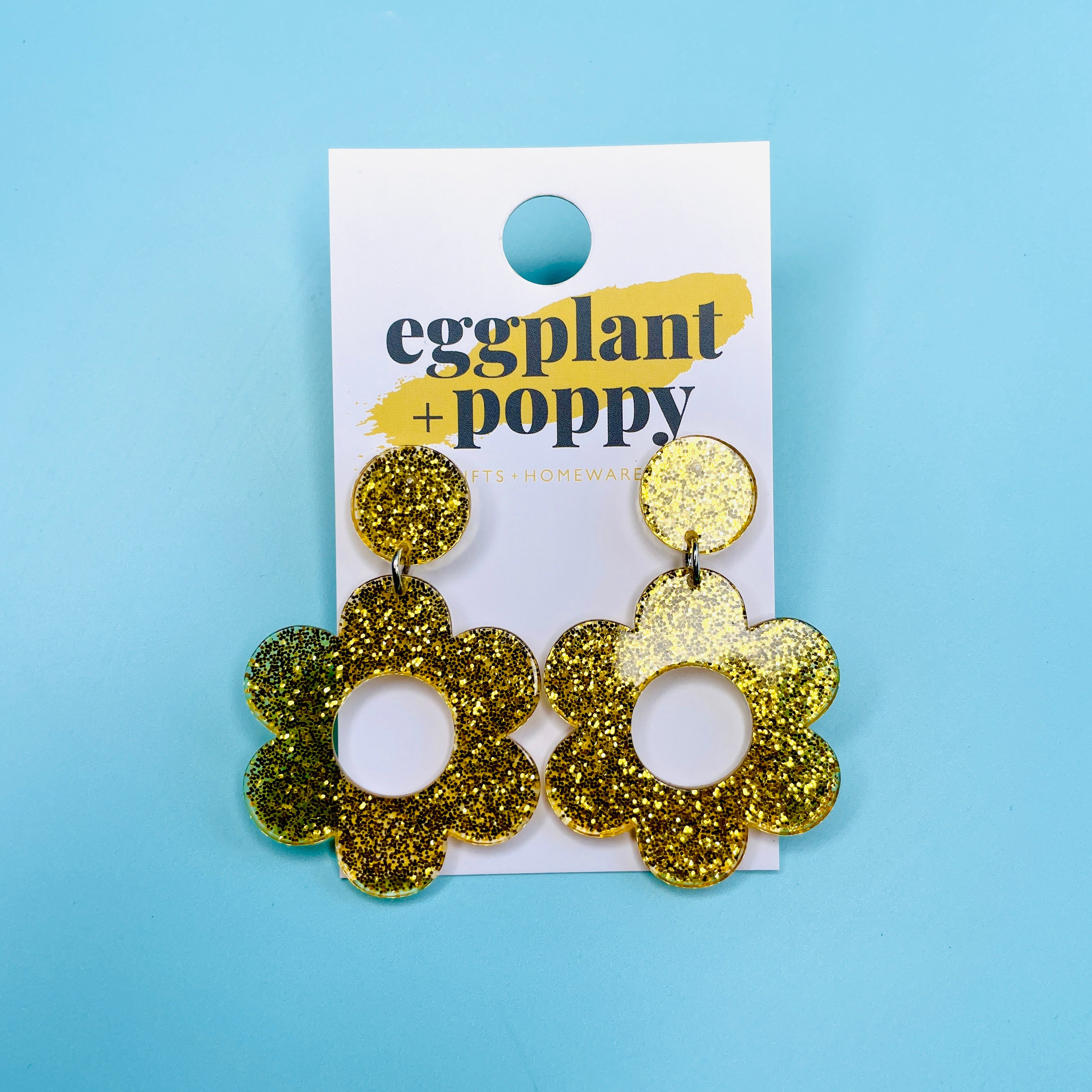 Retro Flower Power Earrings