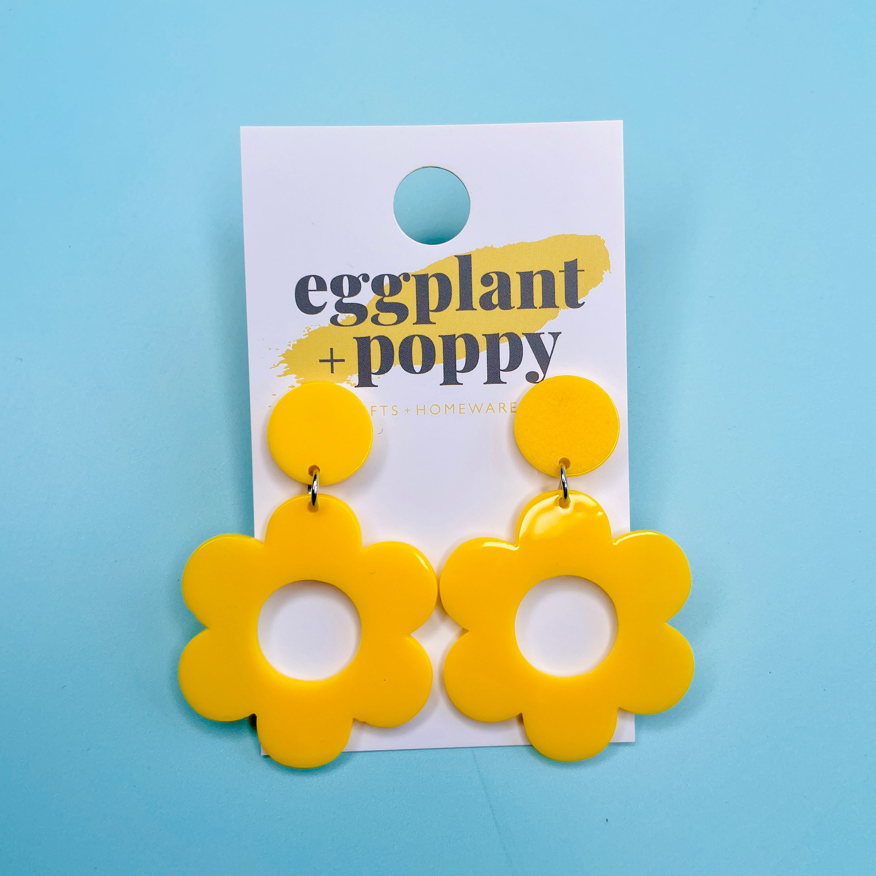 Retro Flower Power Earrings