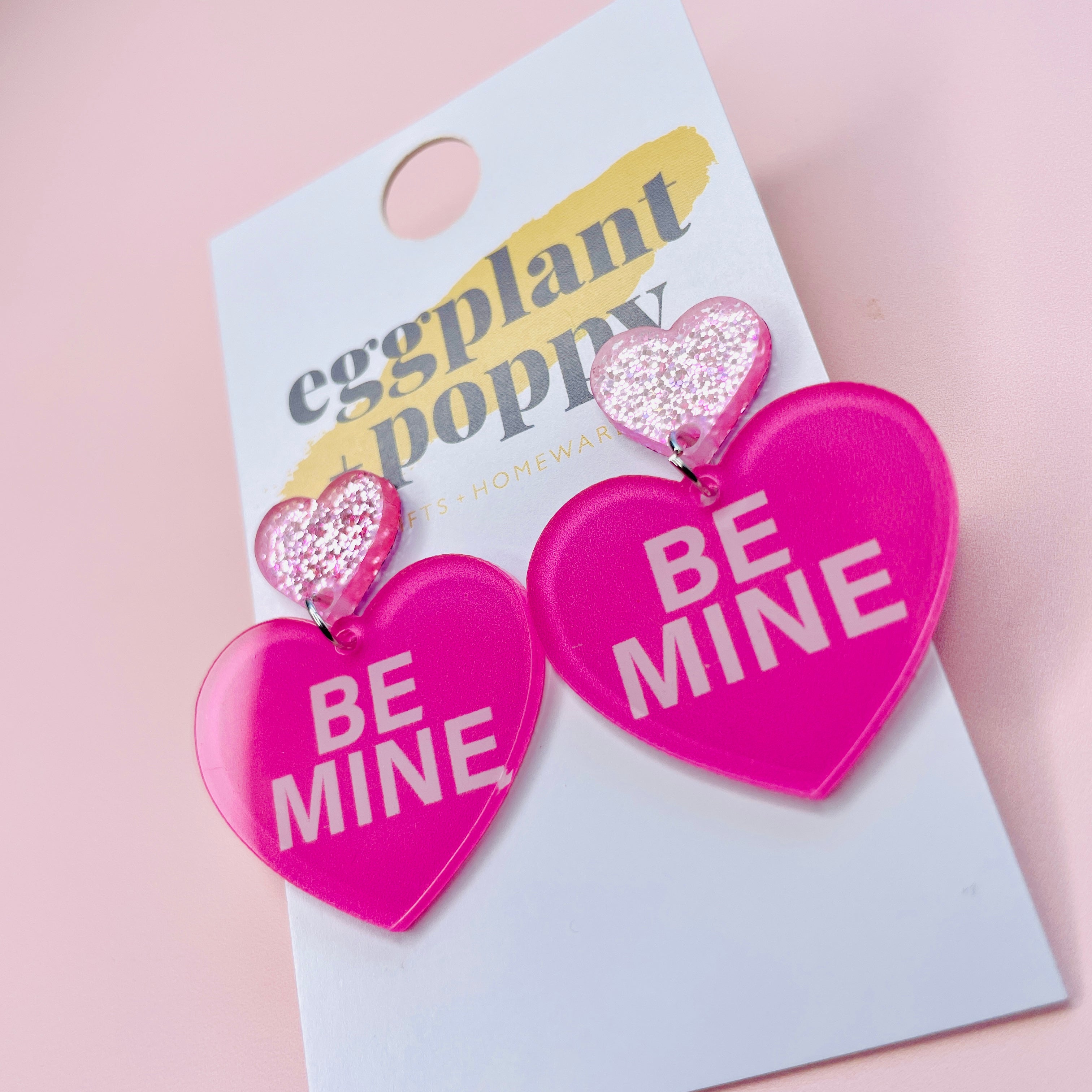 Be Mine Heart Earrings