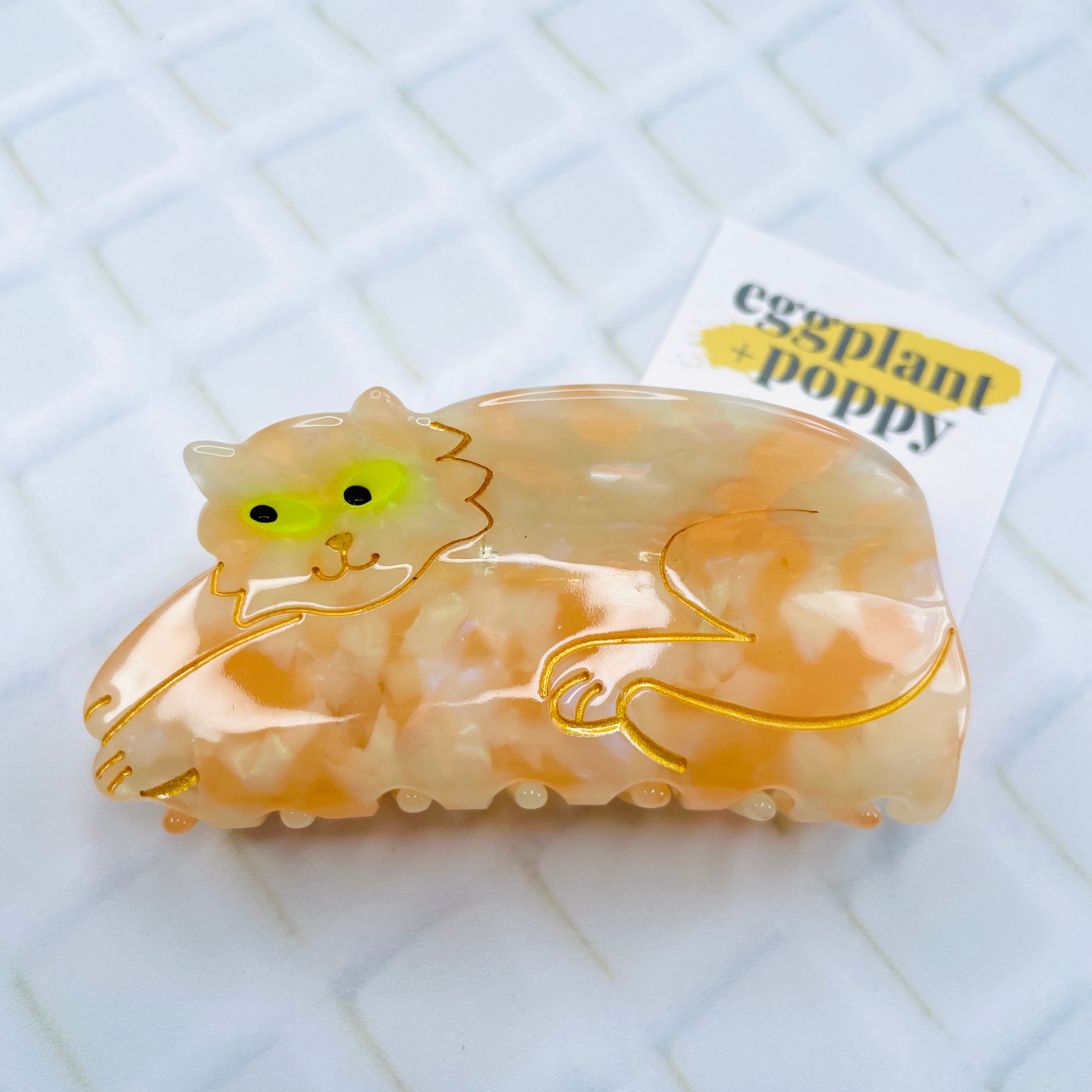 Cheeky Cat Hair Clip