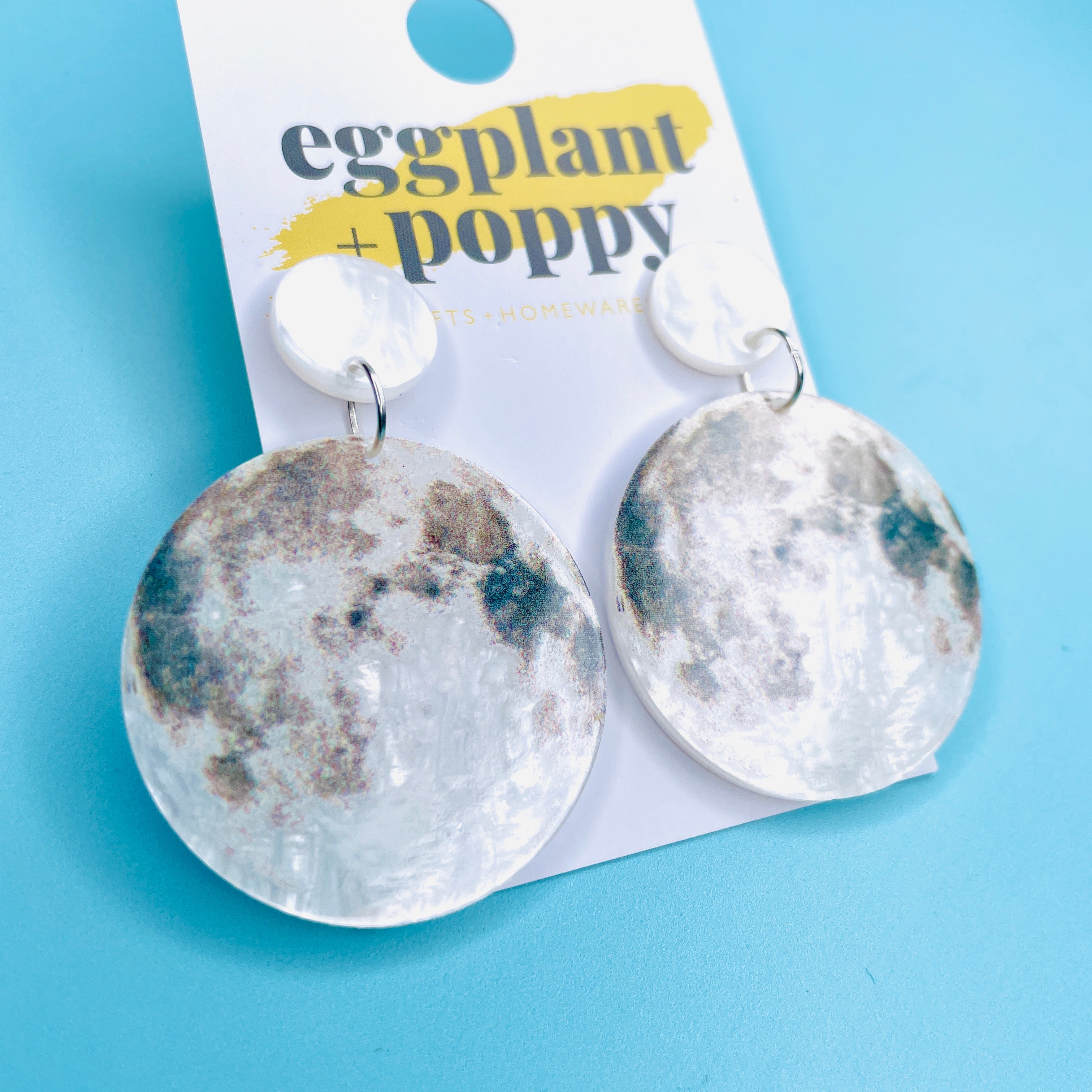 Full Moon Earrings