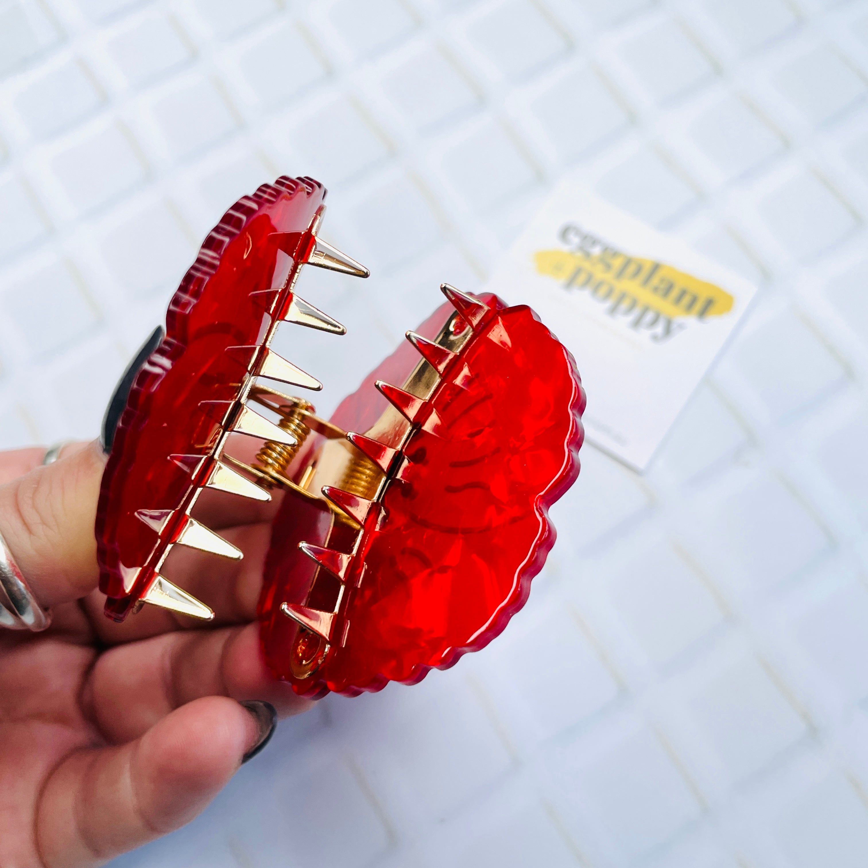 Poppy Hair Clip