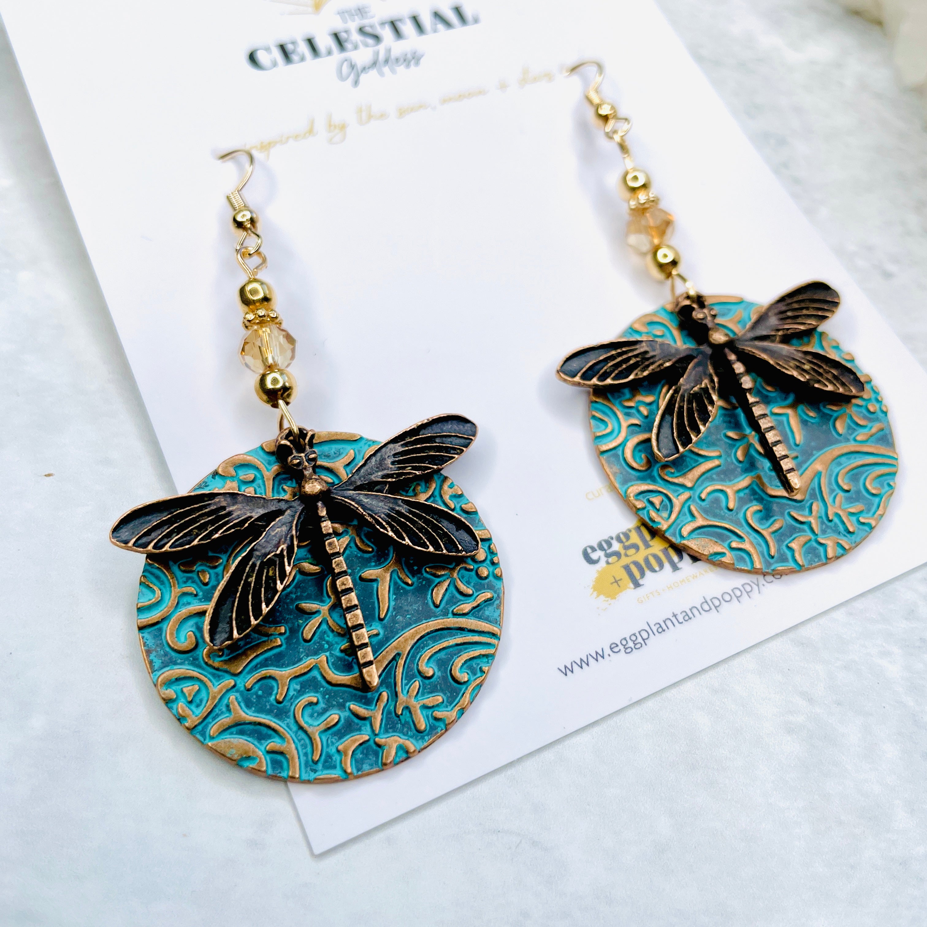 Dragonfly Queen Earrings