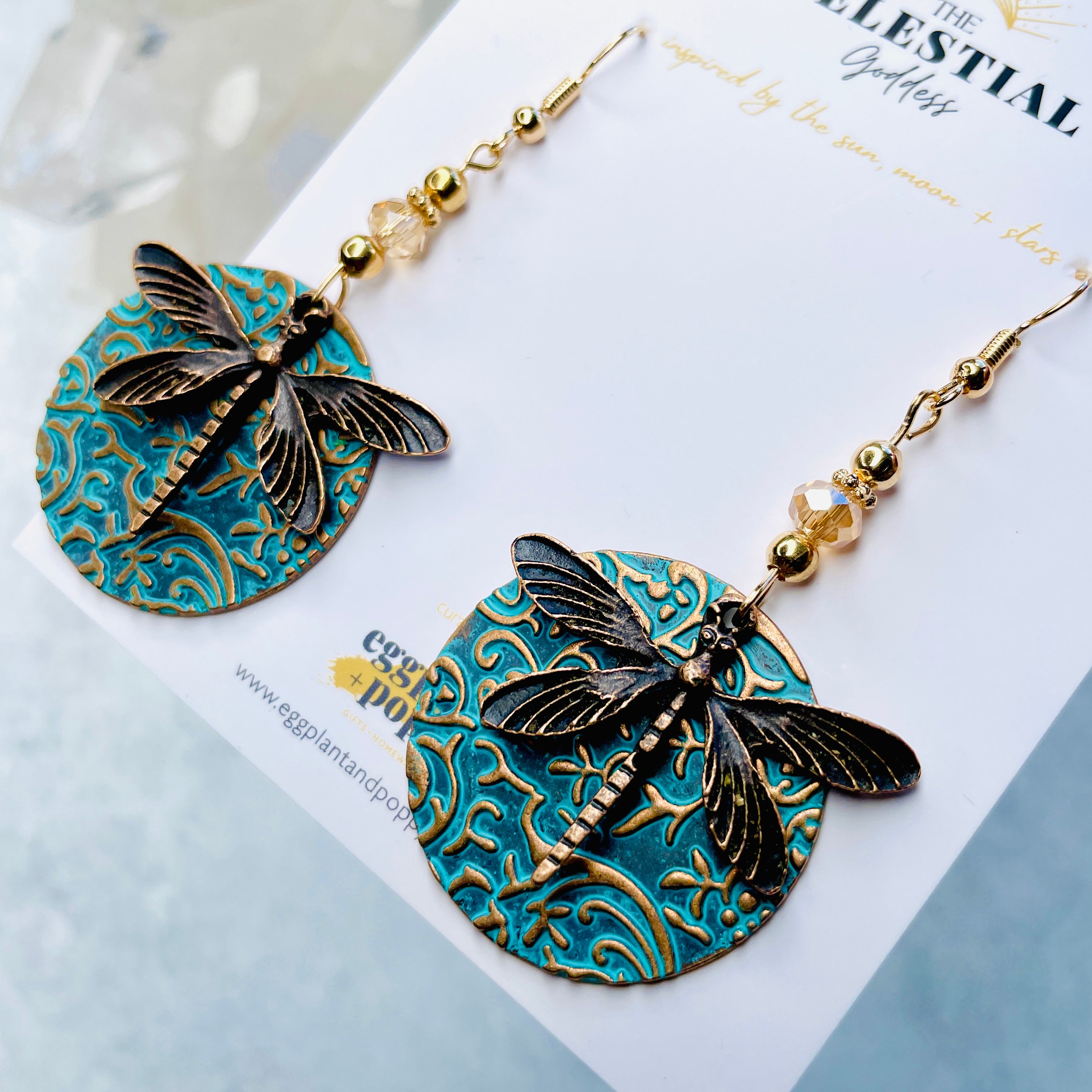 Dragonfly Queen Earrings