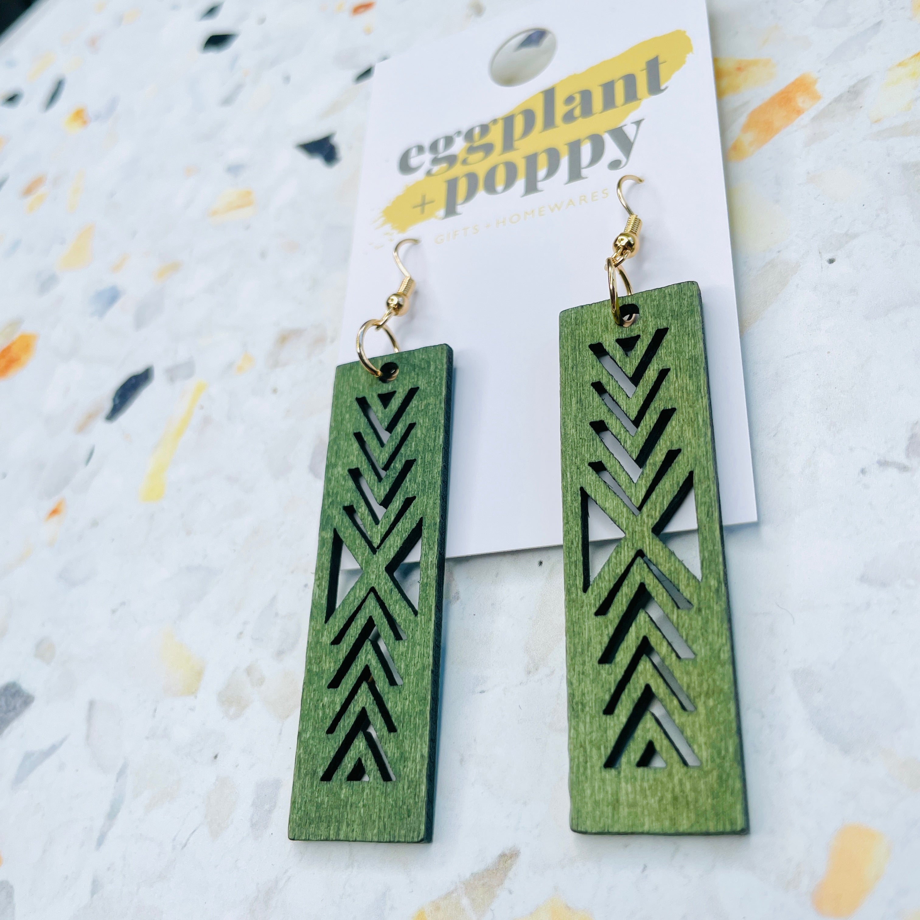 Timber Bar Earrings