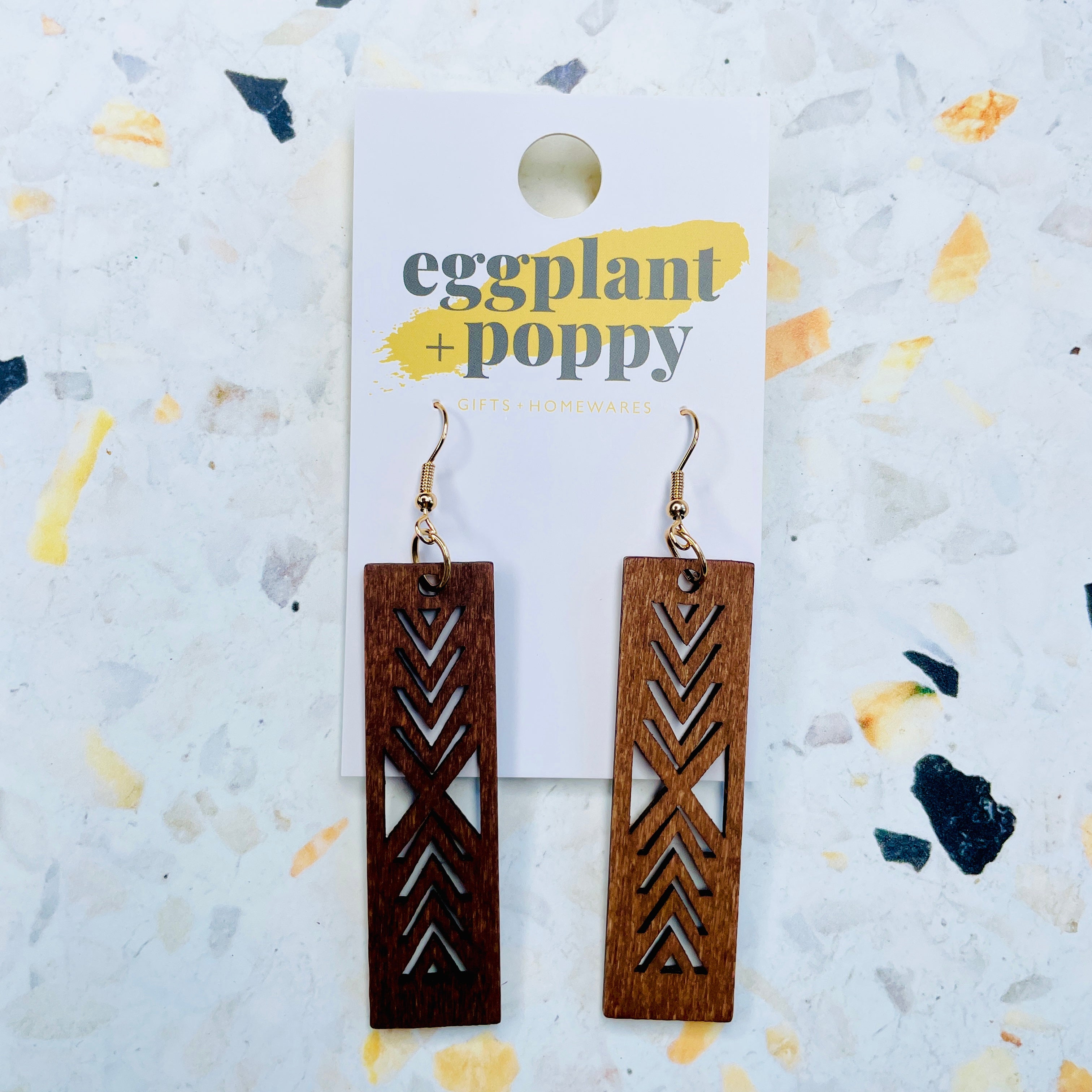 Timber Bar Earrings