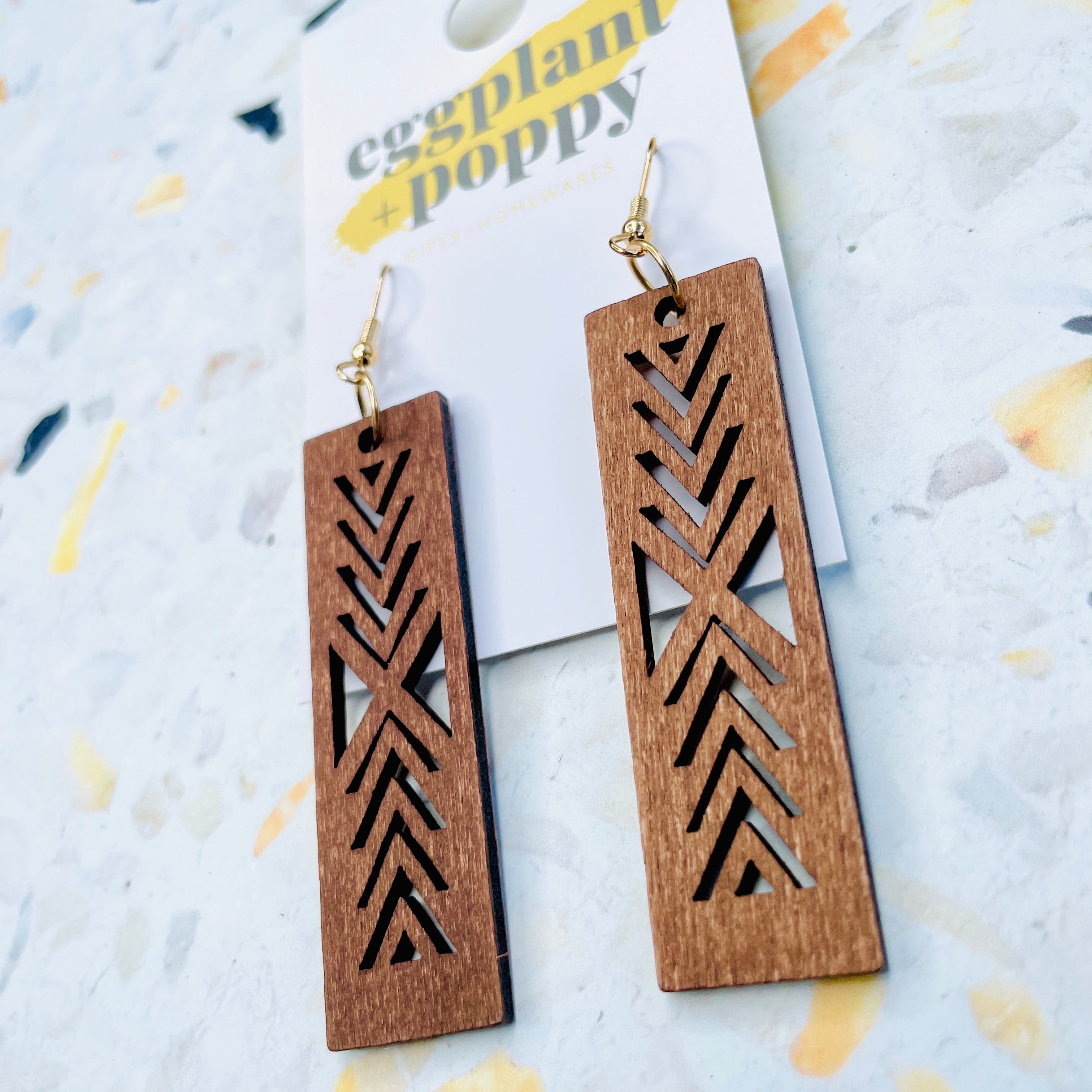 Timber Bar Earrings