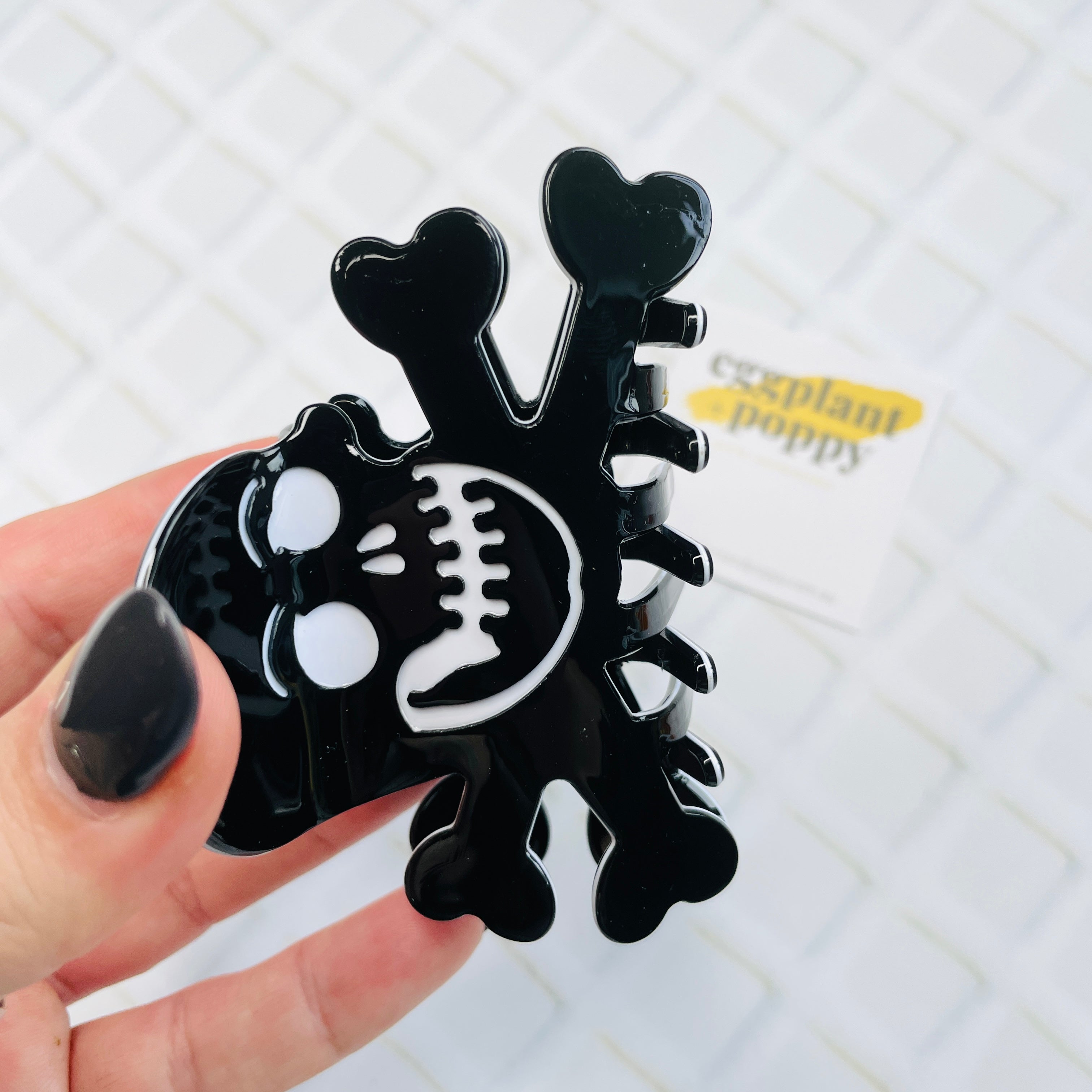 Skull Hair Clip