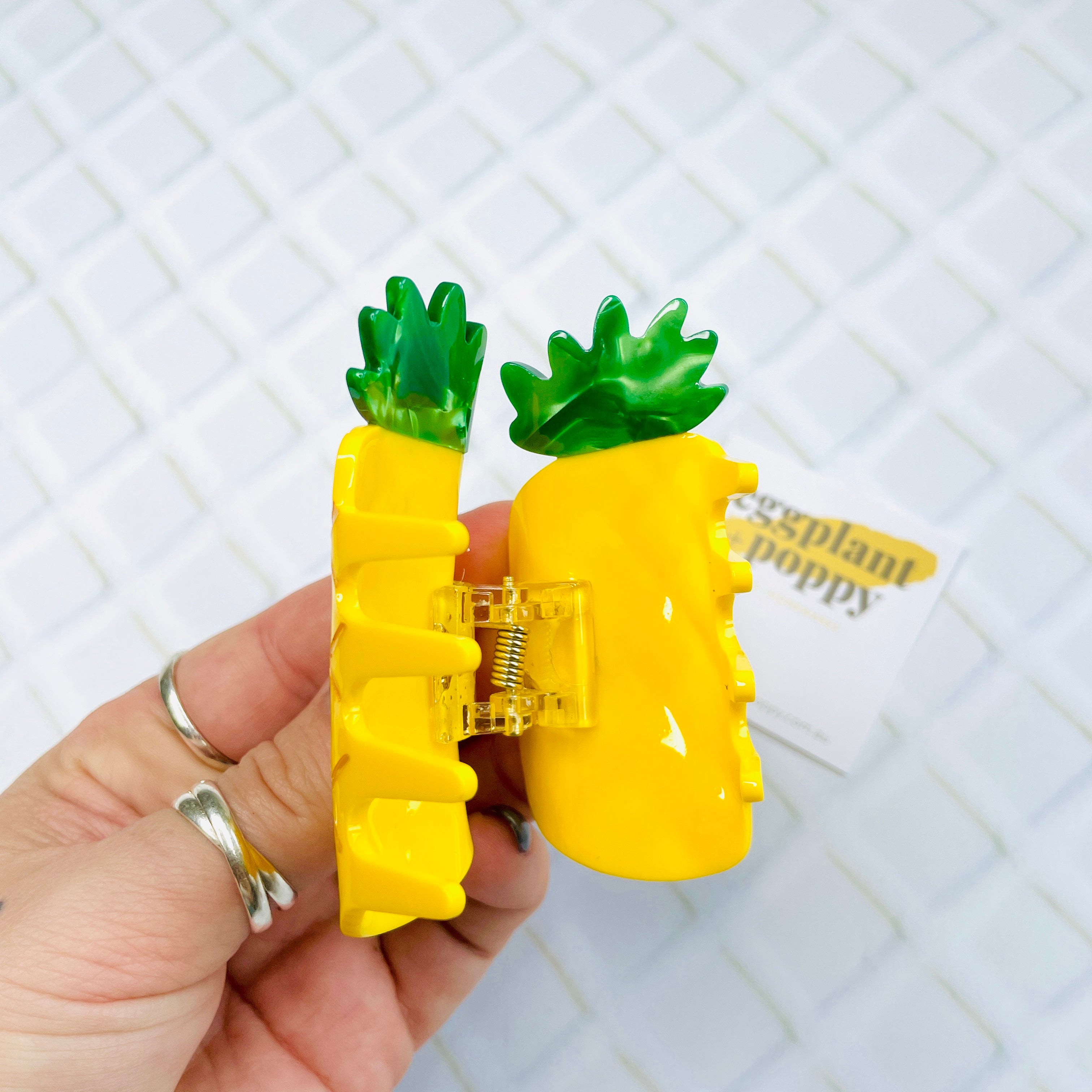 Pineapple Hair Clip