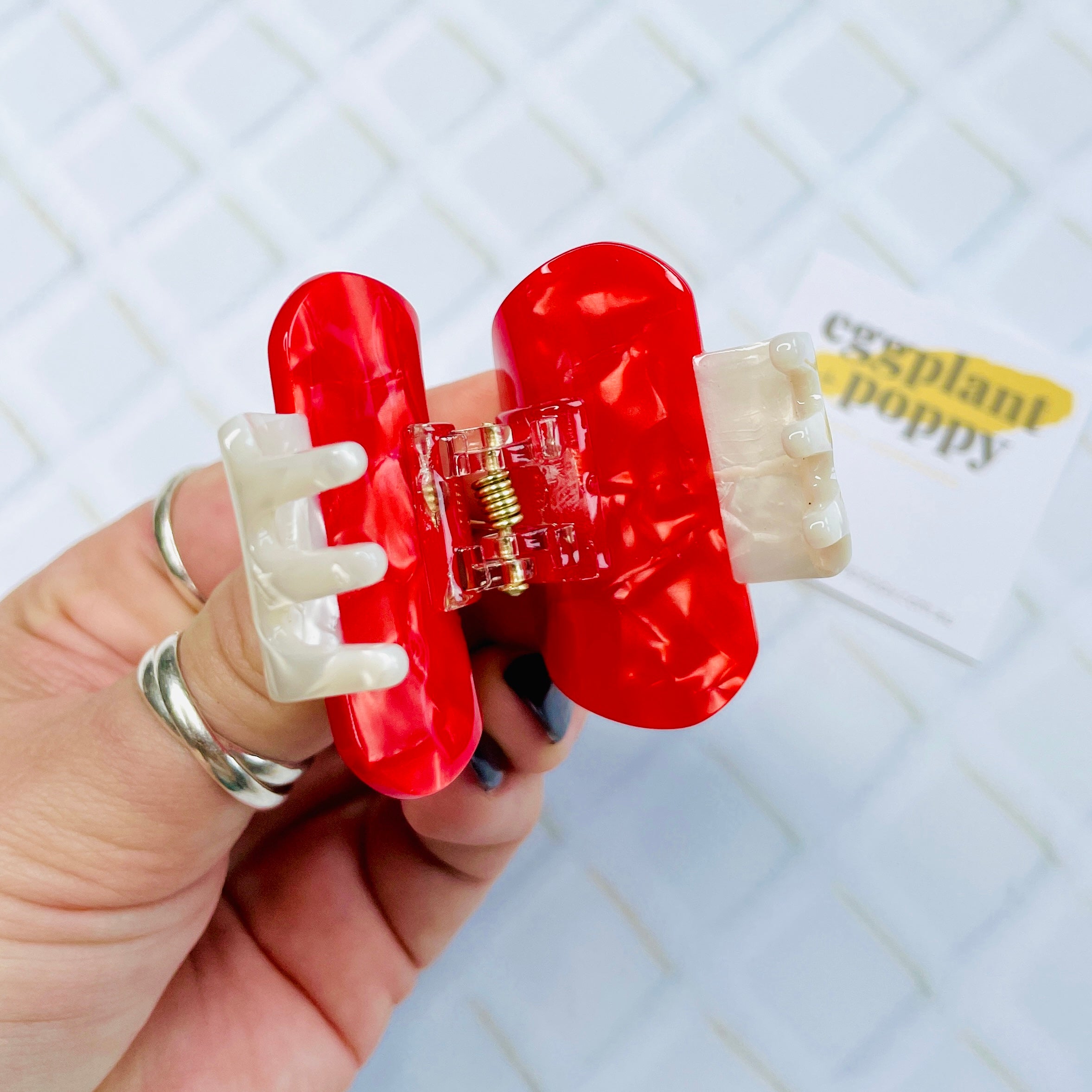 Toadstool Hair Clip