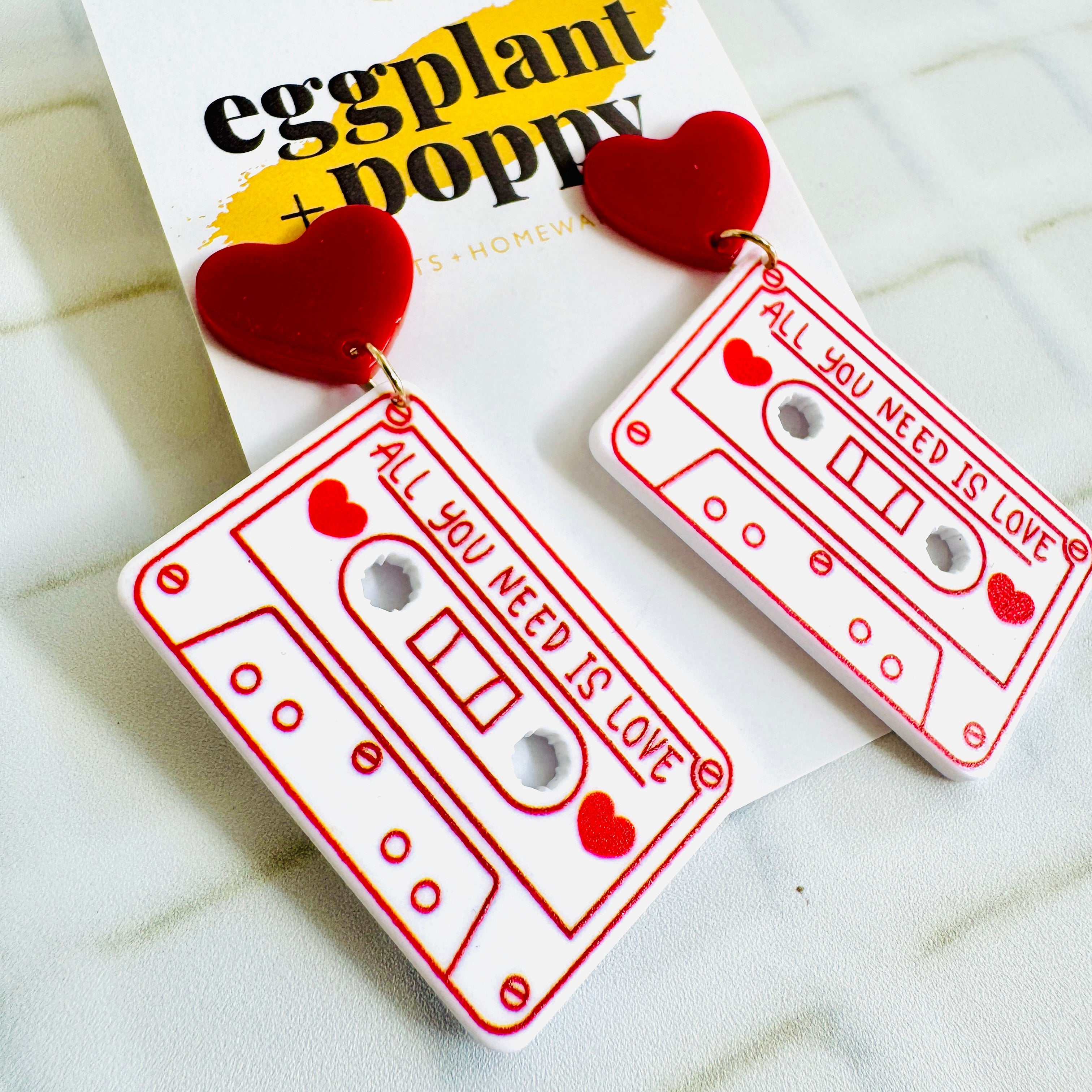 All You Need Is Love Earrings