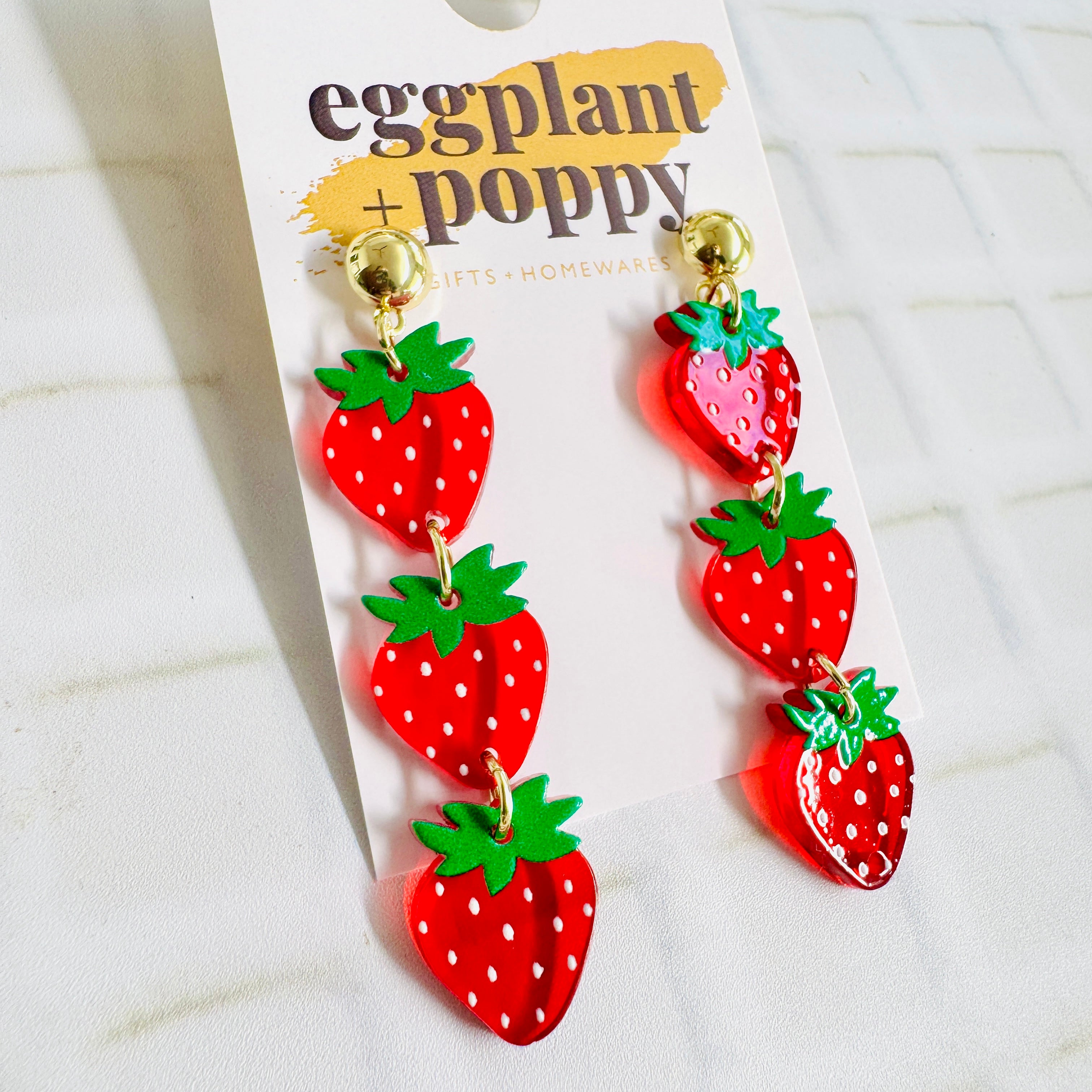 Strawberry Bliss Earrings